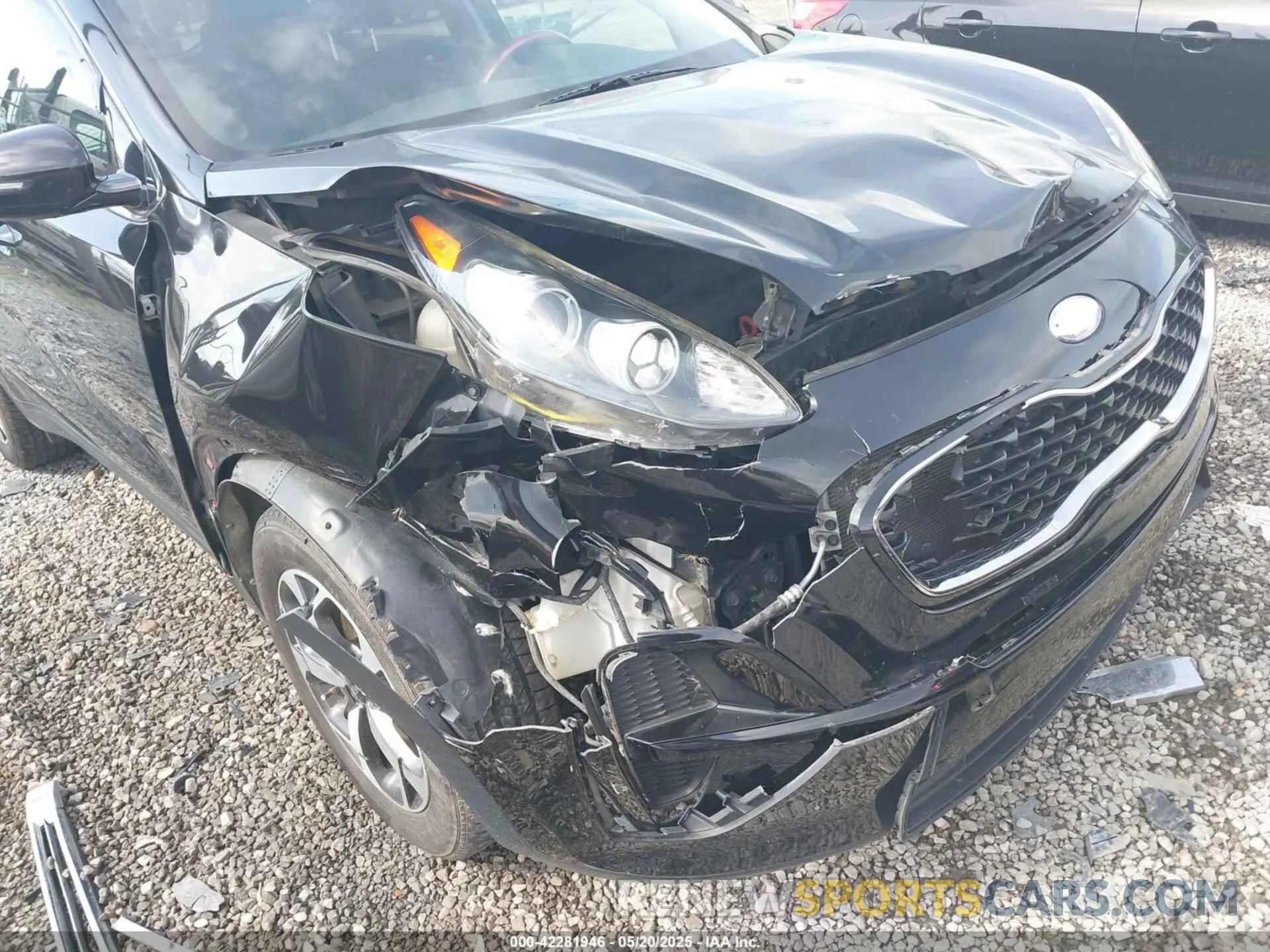 6 fotografías del automóvil dañado KNDPM3AC6L7650542 KIA SPORTAGE 2020