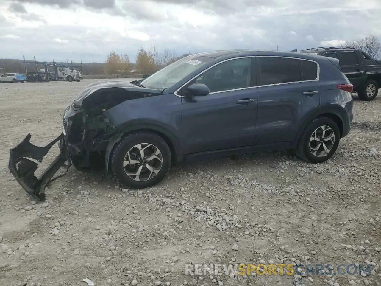 1 fotografías del automóvil dañado KNDPM3AC6L7685694 KIA SPORTAGE 2020