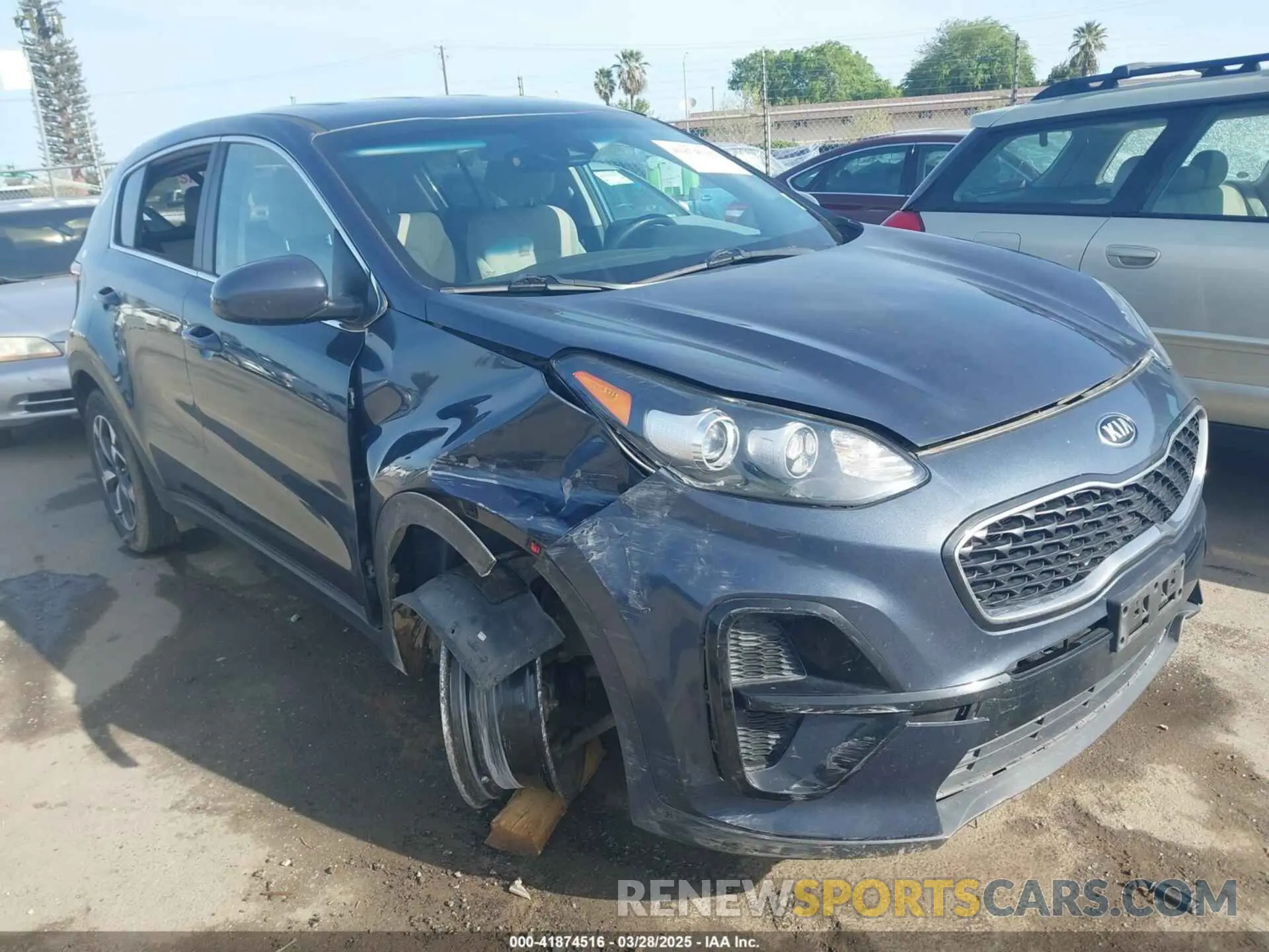 1 fotografías del automóvil dañado KNDPM3AC6L7707709 KIA SPORTAGE 2020