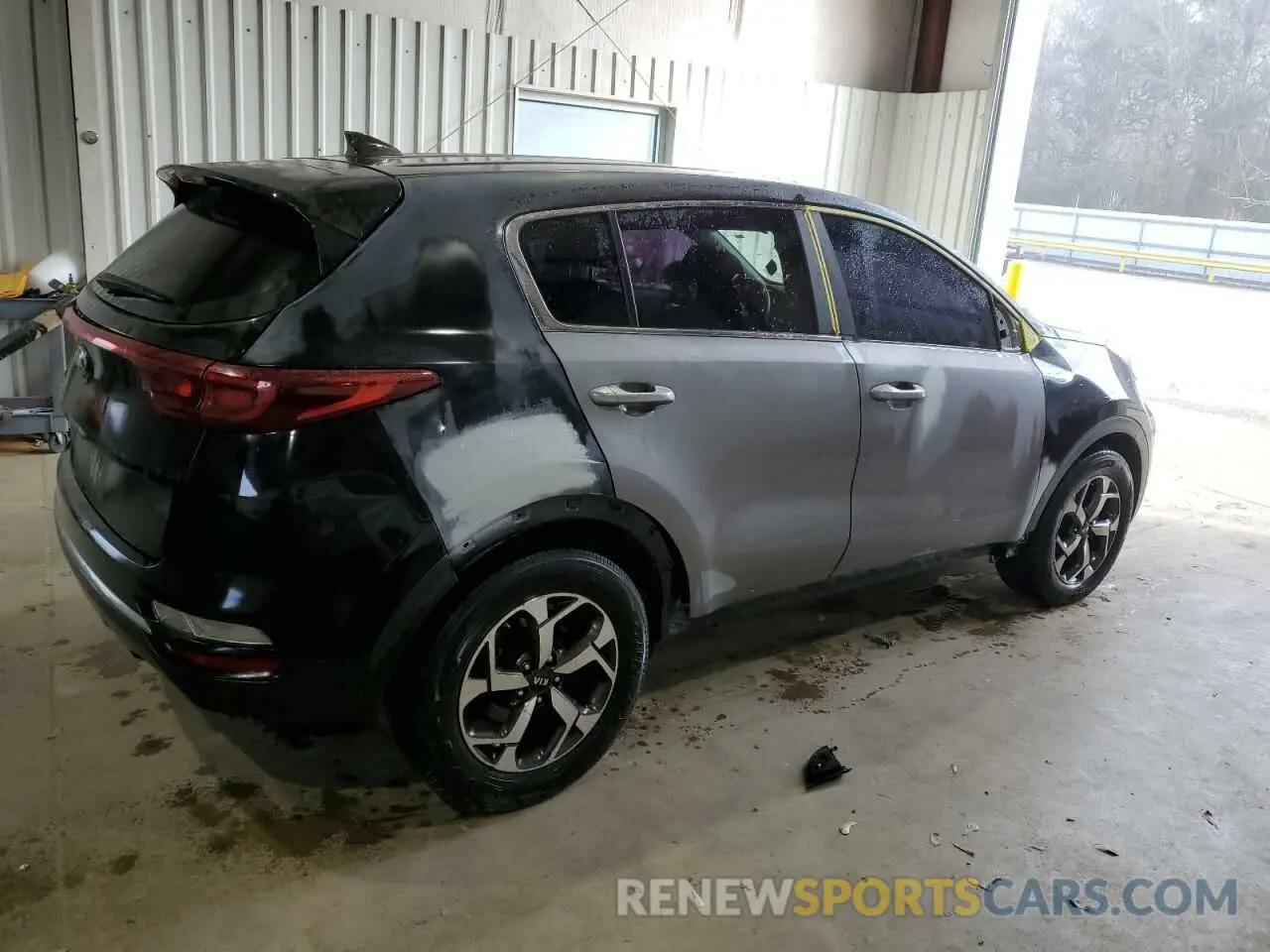 3 fotografías del automóvil dañado KNDPM3AC6L7709671 KIA SPORTAGE 2020