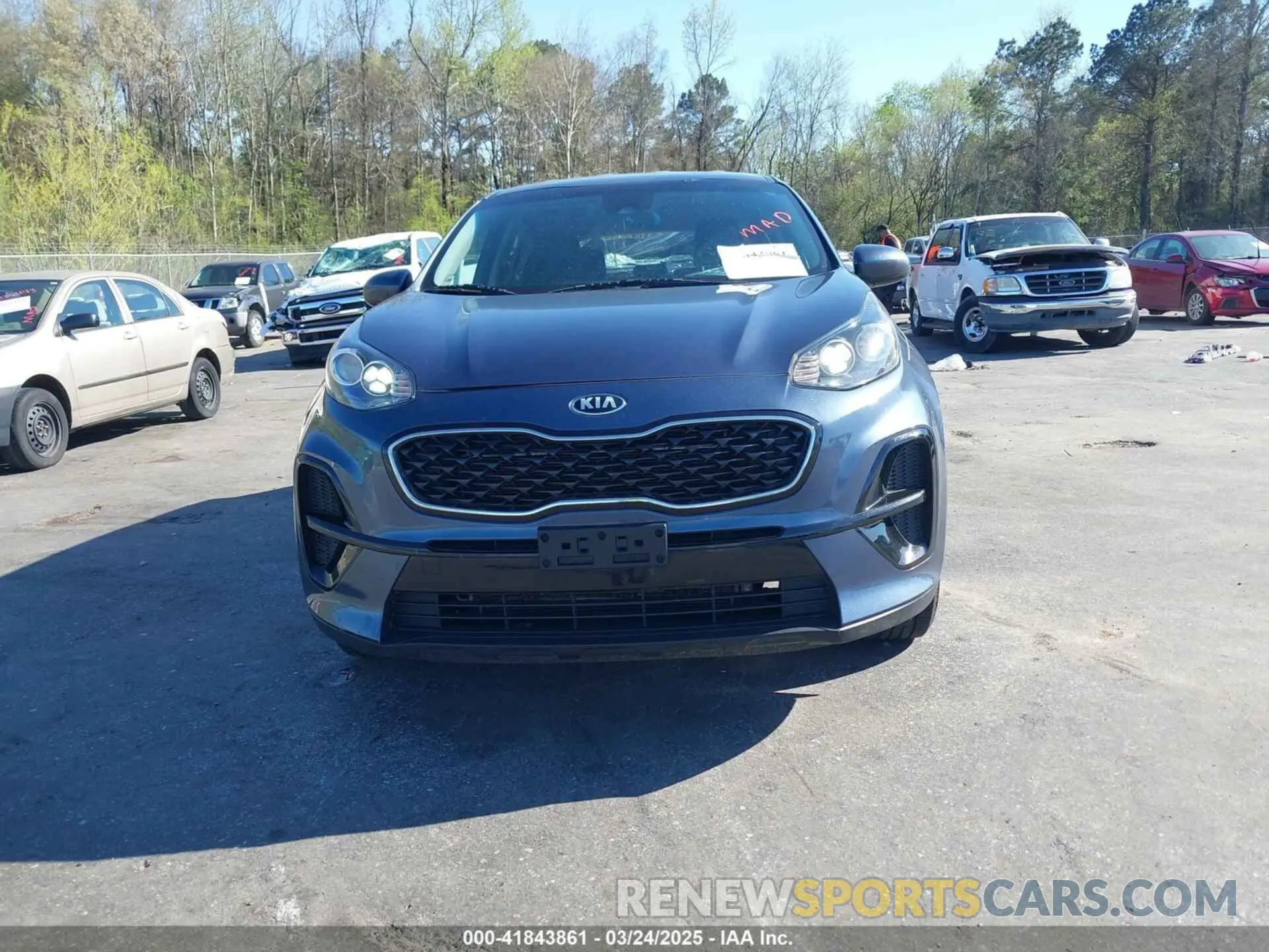 12 fotografías del automóvil dañado KNDPM3AC6L7720640 KIA SPORTAGE 2020