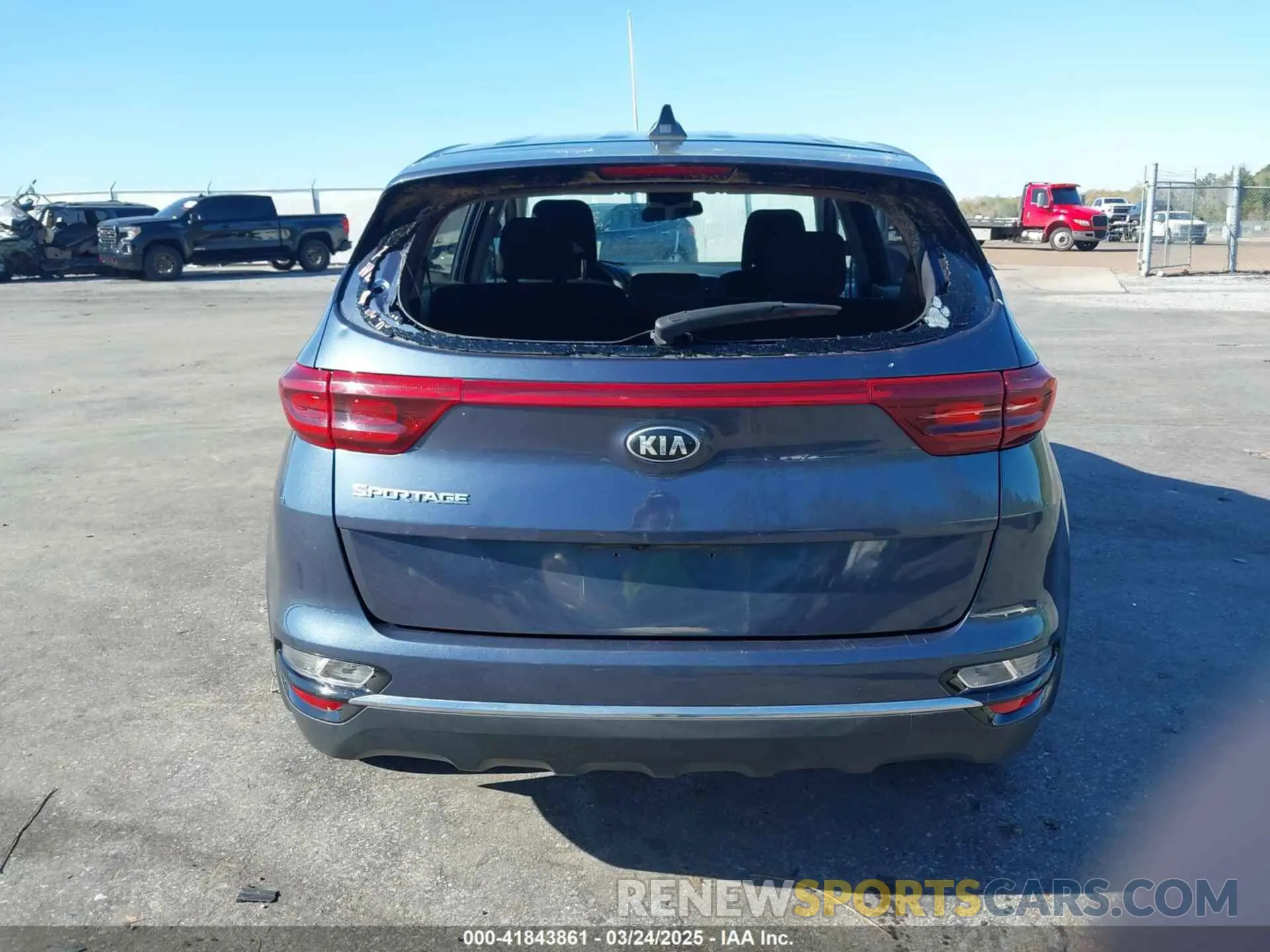 6 fotografías del automóvil dañado KNDPM3AC6L7720640 KIA SPORTAGE 2020