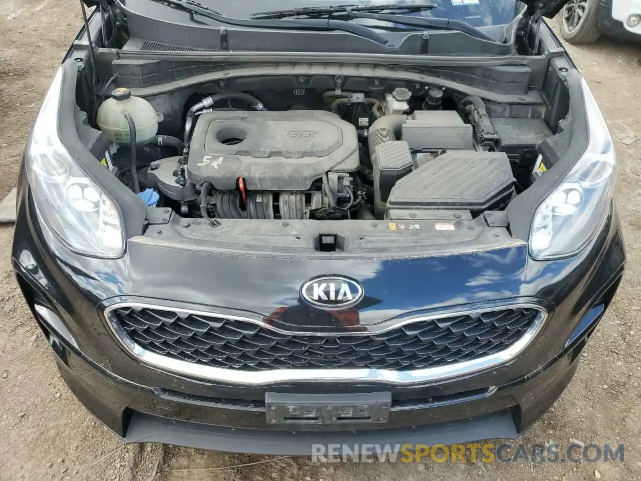 11 fotografías del automóvil dañado KNDPM3AC6L7729287 KIA SPORTAGE 2020