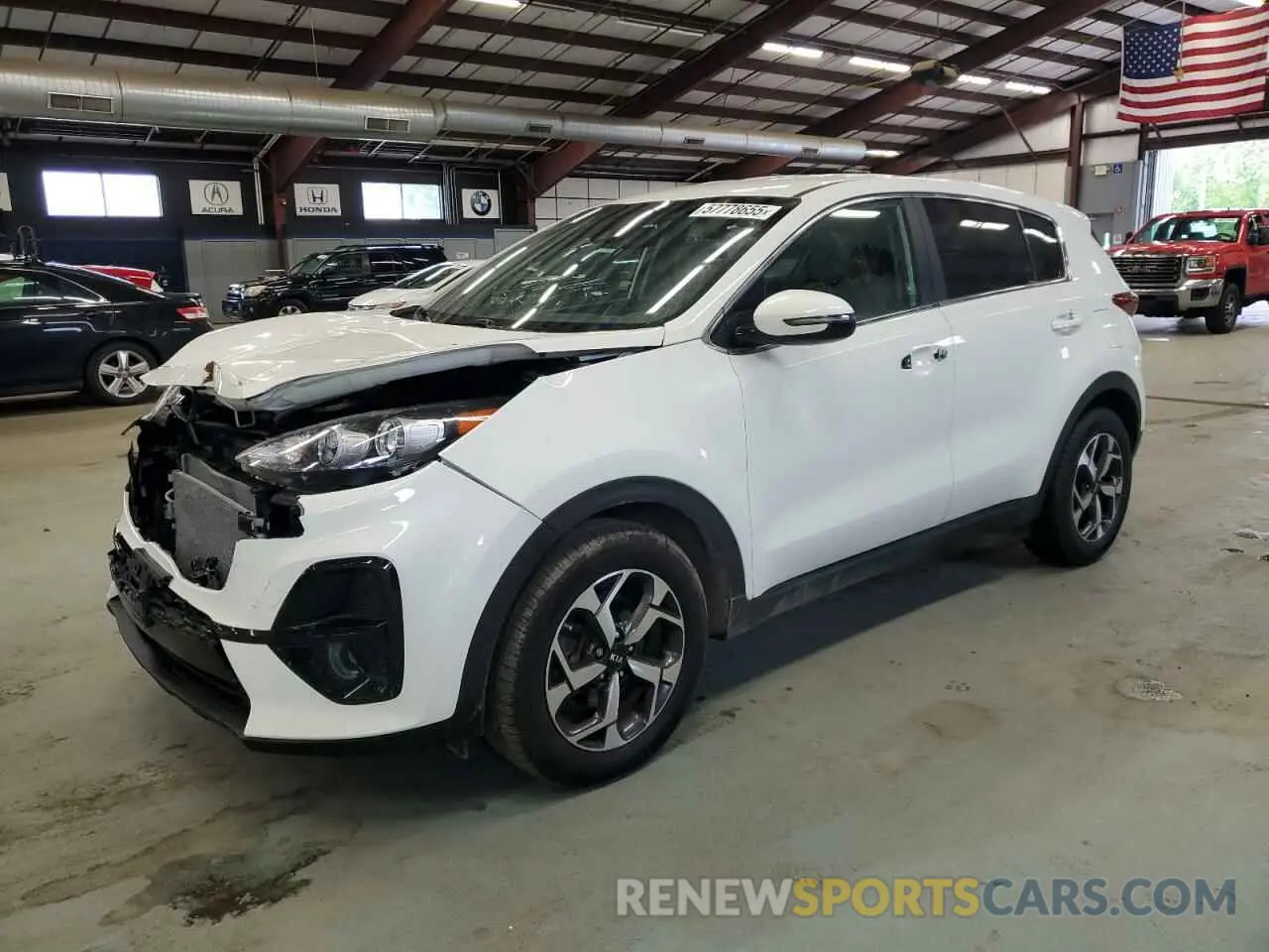 1 fotografías del automóvil dañado KNDPM3AC6L7821922 KIA SPORTAGE 2020