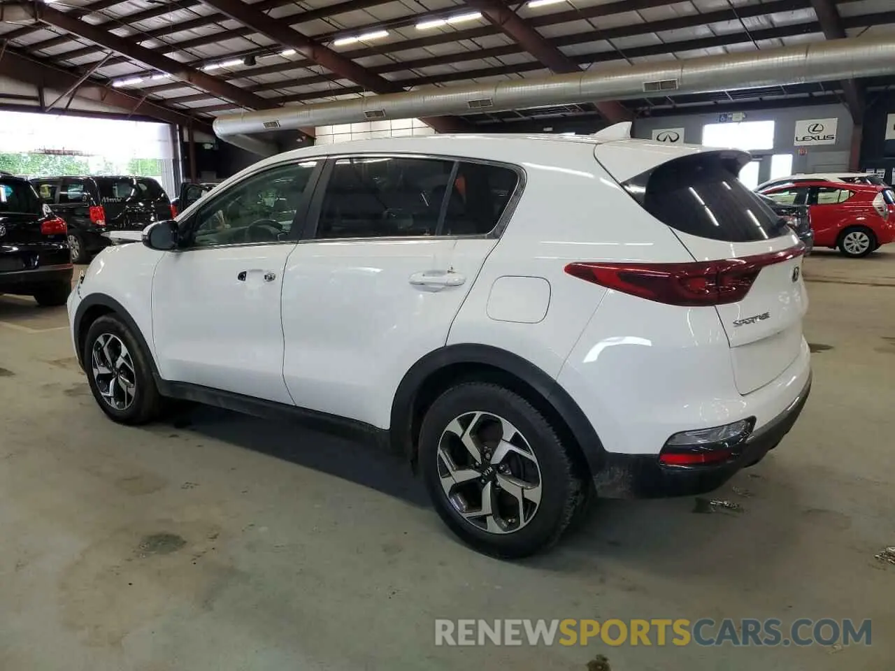 2 fotografías del automóvil dañado KNDPM3AC6L7821922 KIA SPORTAGE 2020