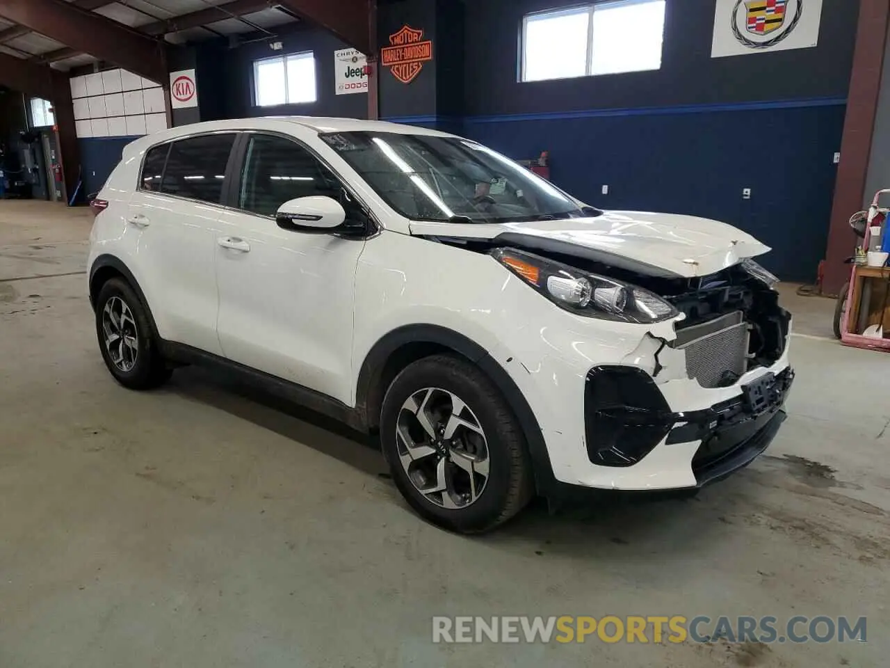 4 fotografías del automóvil dañado KNDPM3AC6L7821922 KIA SPORTAGE 2020