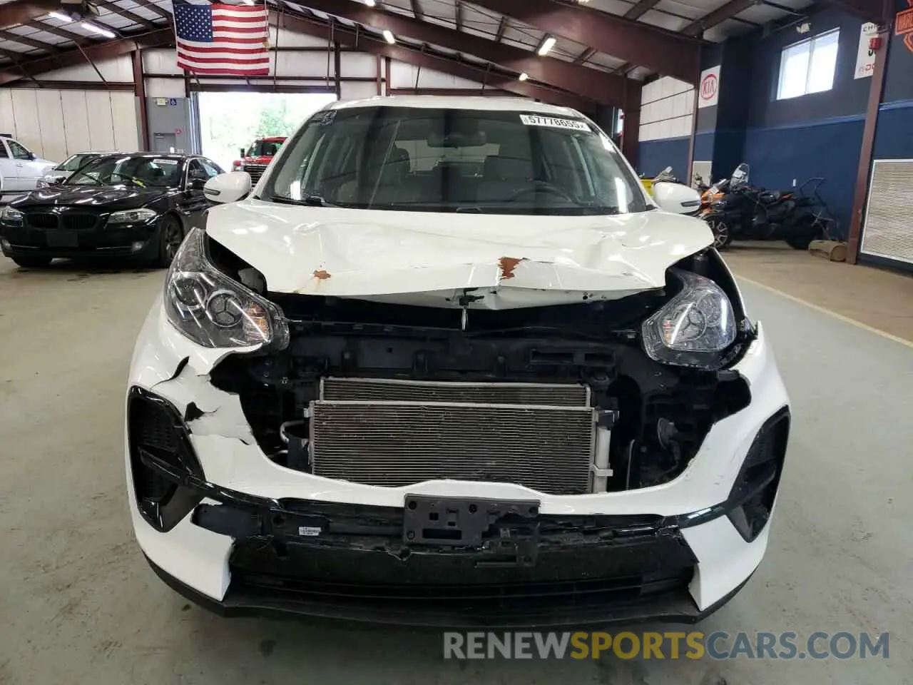 5 fotografías del automóvil dañado KNDPM3AC6L7821922 KIA SPORTAGE 2020