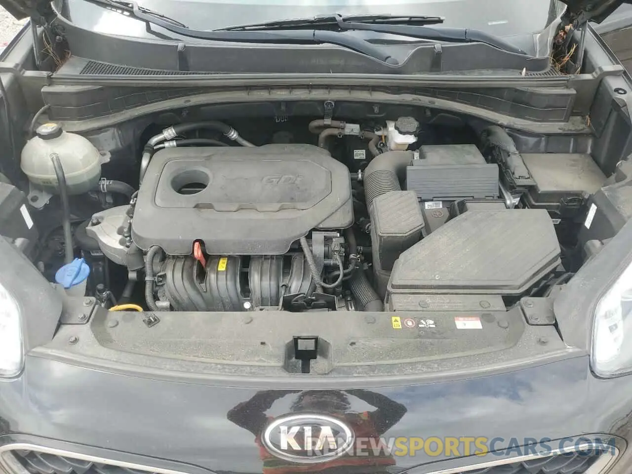 12 fotografías del automóvil dañado KNDPM3AC6L7838462 KIA SPORTAGE 2020