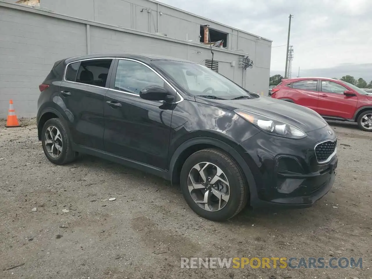 4 fotografías del automóvil dañado KNDPM3AC6L7838462 KIA SPORTAGE 2020