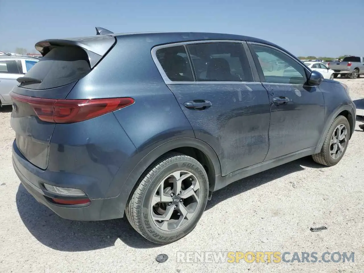 3 fotografías del automóvil dañado KNDPM3AC7L7629067 KIA SPORTAGE 2020