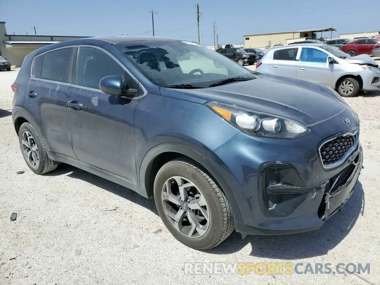 4 fotografías del automóvil dañado KNDPM3AC7L7629067 KIA SPORTAGE 2020