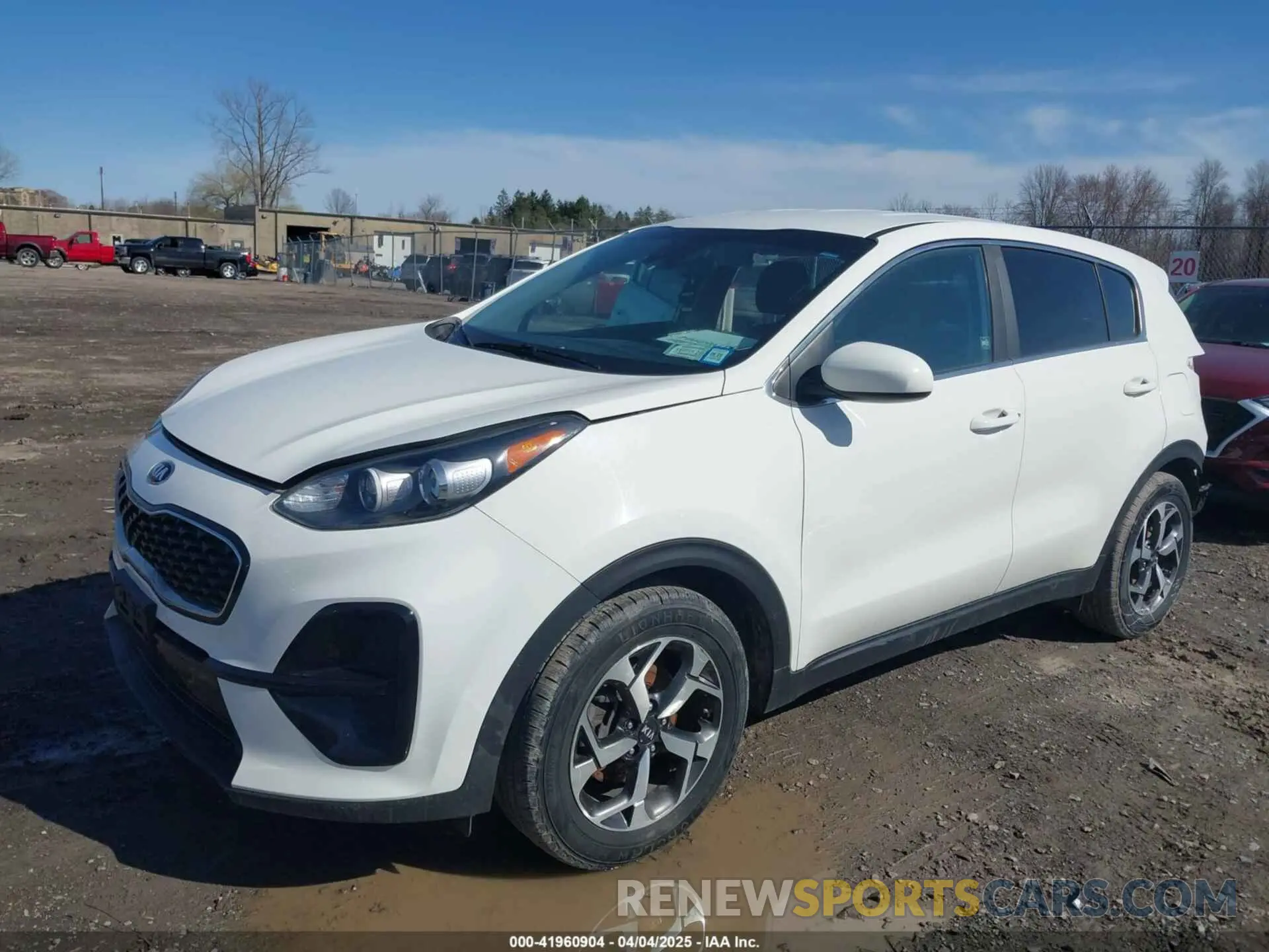 2 fotografías del automóvil dañado KNDPM3AC7L7643440 KIA SPORTAGE 2020