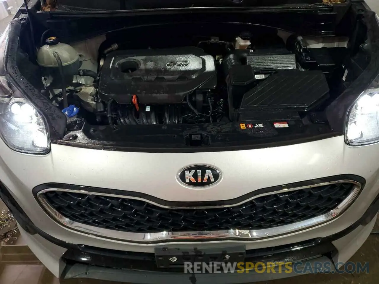 12 fotografías del automóvil dañado KNDPM3AC7L7700543 KIA SPORTAGE 2020