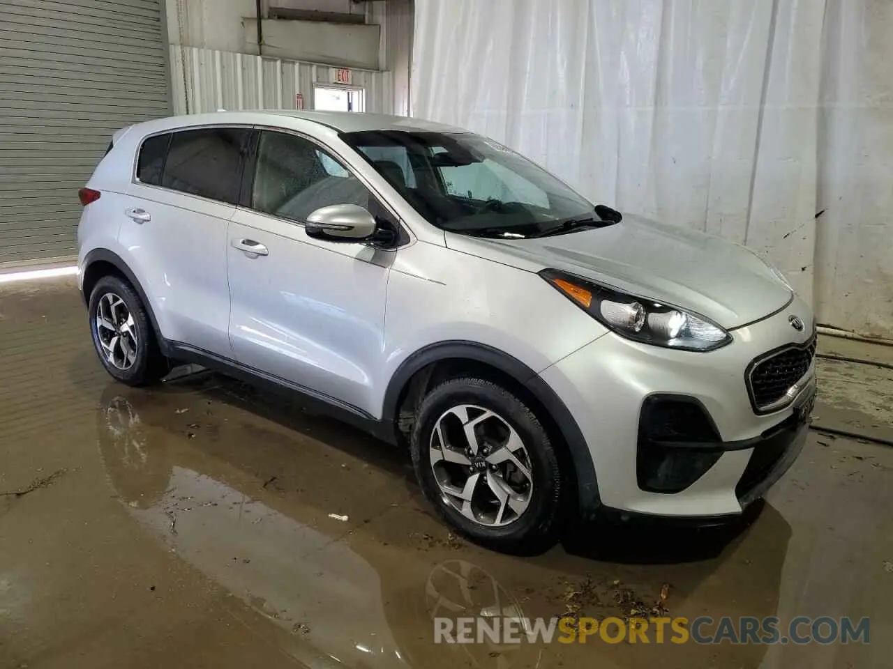 4 fotografías del automóvil dañado KNDPM3AC7L7700543 KIA SPORTAGE 2020