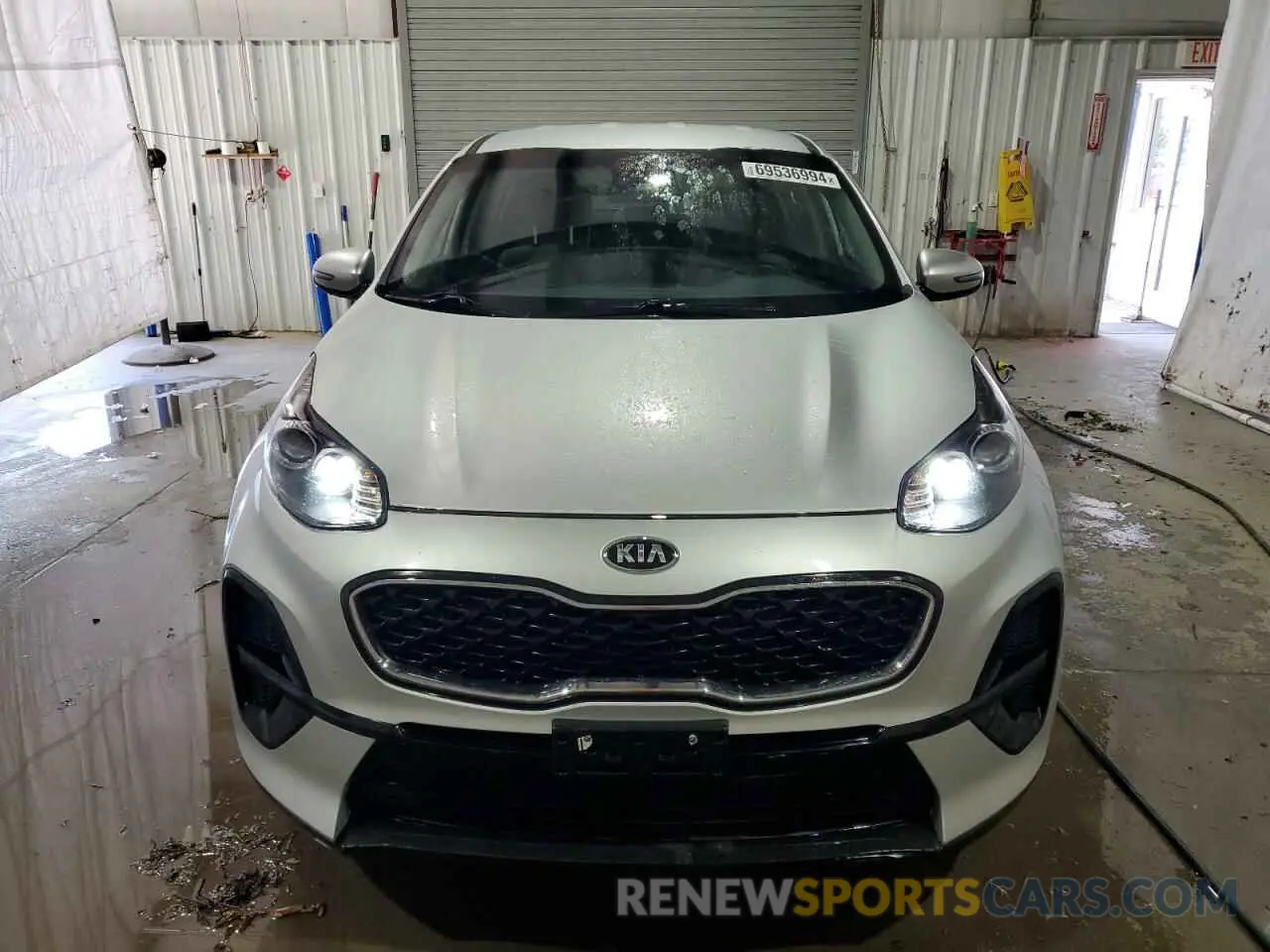 5 fotografías del automóvil dañado KNDPM3AC7L7700543 KIA SPORTAGE 2020