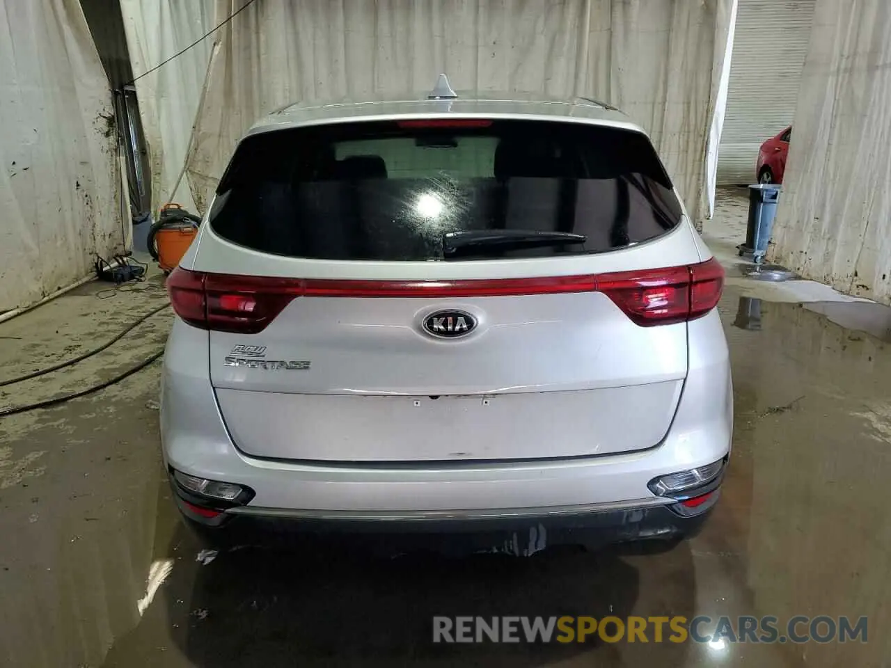 6 fotografías del automóvil dañado KNDPM3AC7L7700543 KIA SPORTAGE 2020