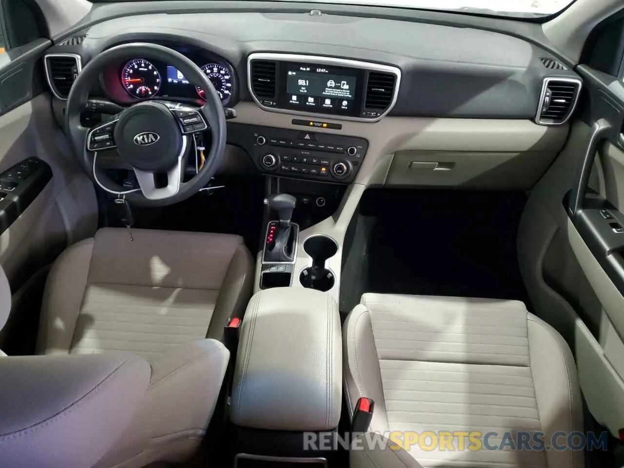 8 fotografías del automóvil dañado KNDPM3AC7L7700543 KIA SPORTAGE 2020