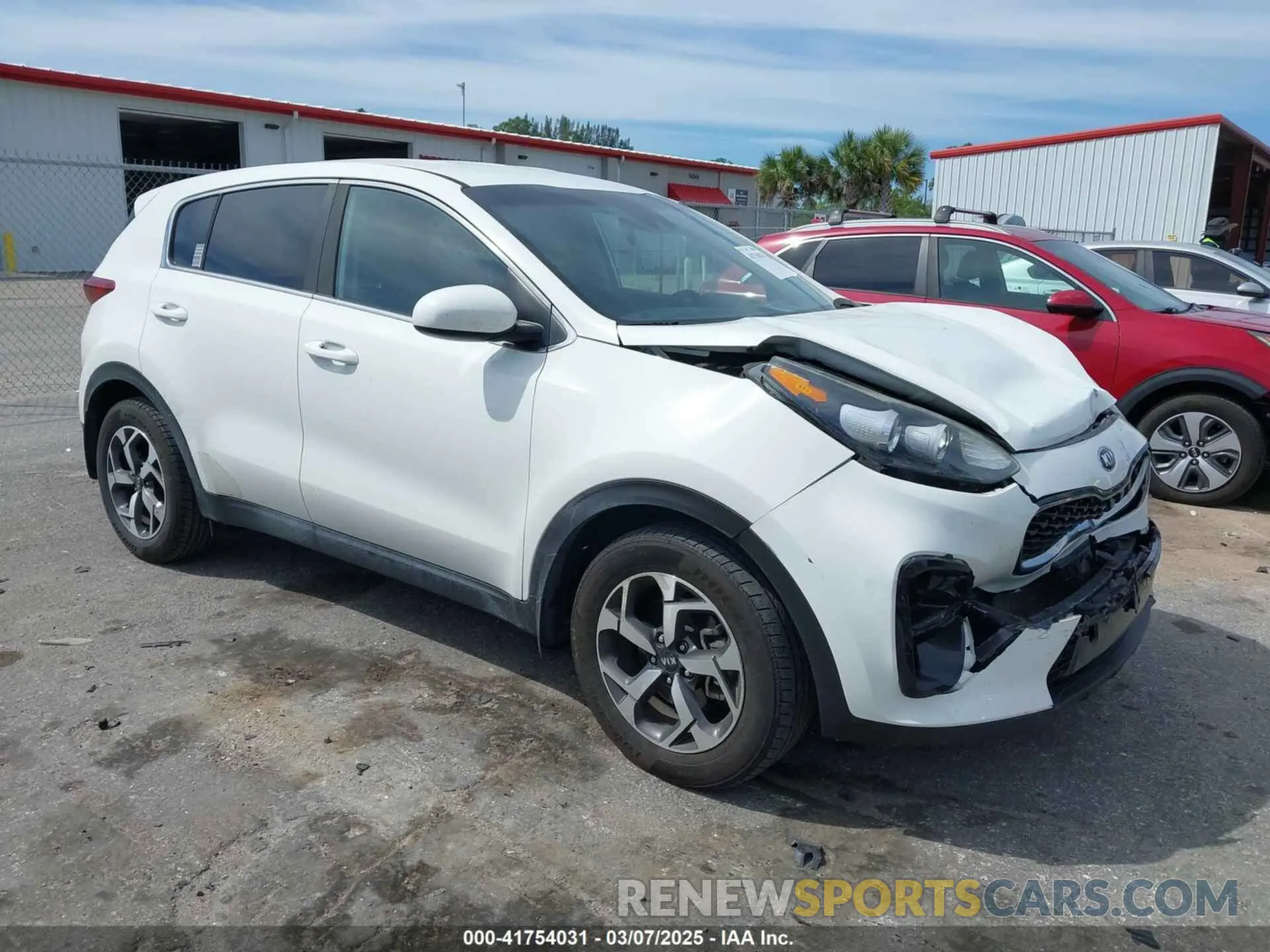 1 fotografías del automóvil dañado KNDPM3AC7L7723952 KIA SPORTAGE 2020
