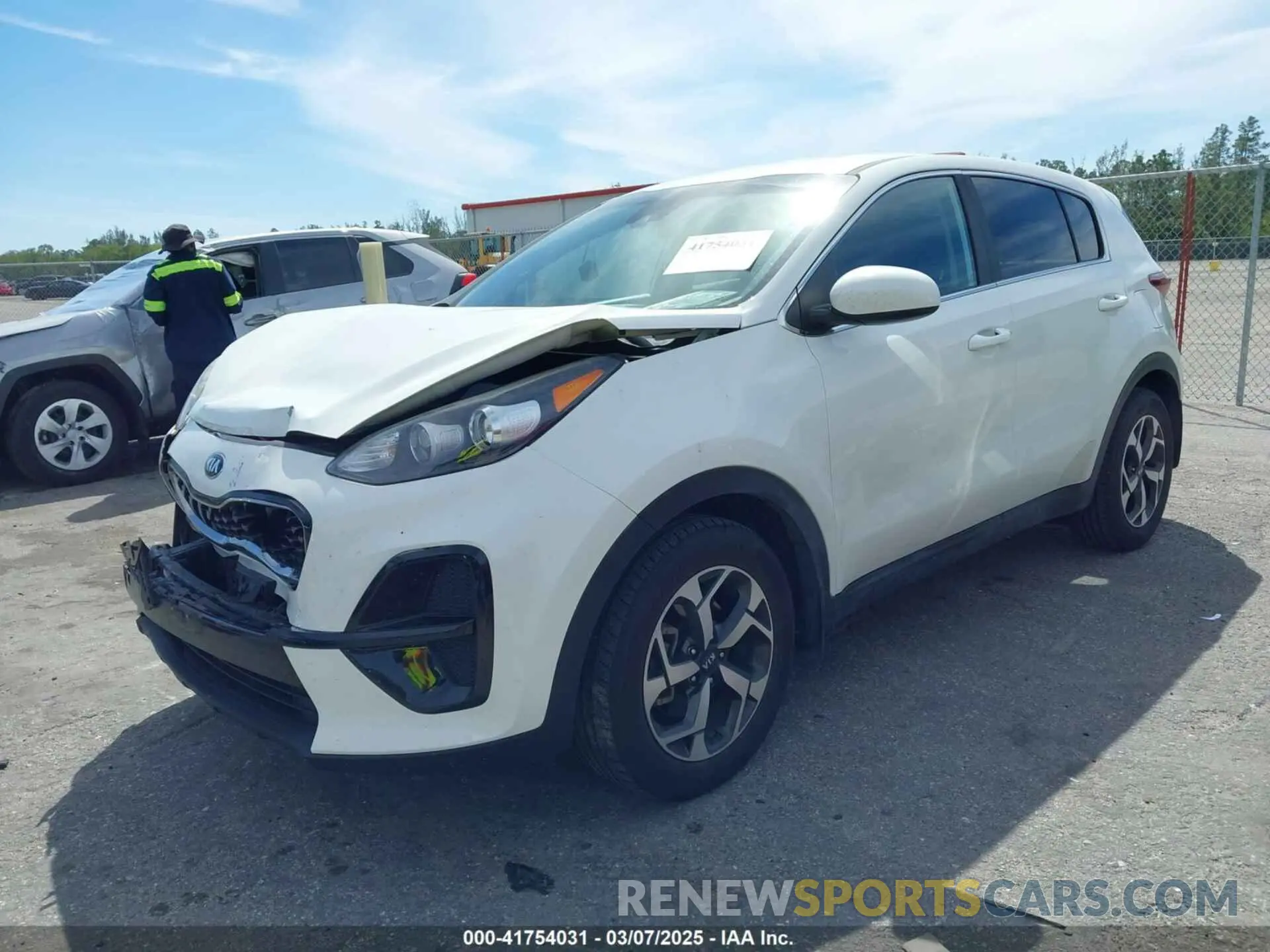 12 fotografías del automóvil dañado KNDPM3AC7L7723952 KIA SPORTAGE 2020
