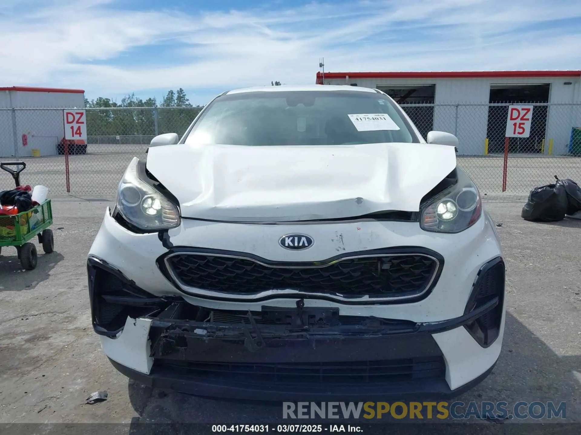13 fotografías del automóvil dañado KNDPM3AC7L7723952 KIA SPORTAGE 2020