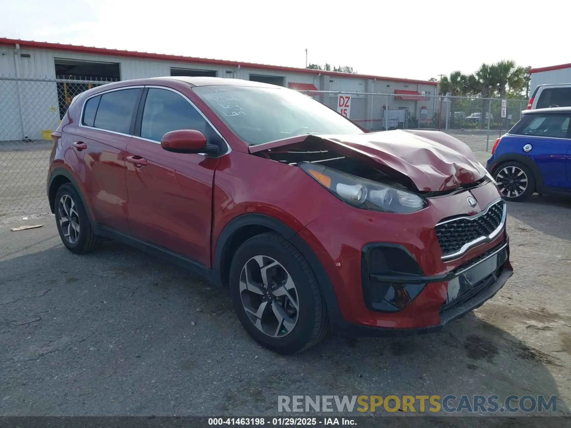 1 fotografías del automóvil dañado KNDPM3AC7L7742517 KIA SPORTAGE 2020