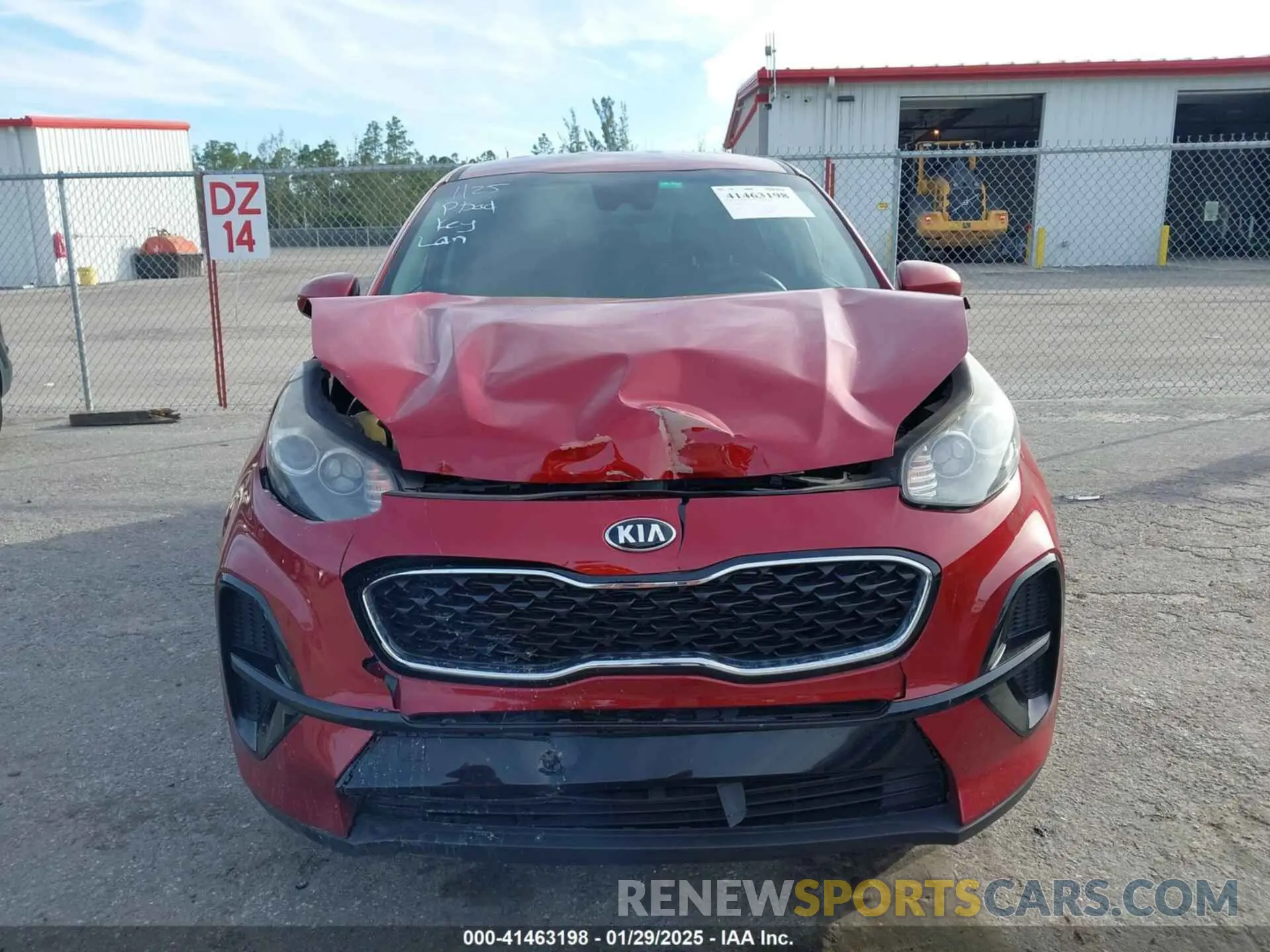 12 fotografías del automóvil dañado KNDPM3AC7L7742517 KIA SPORTAGE 2020