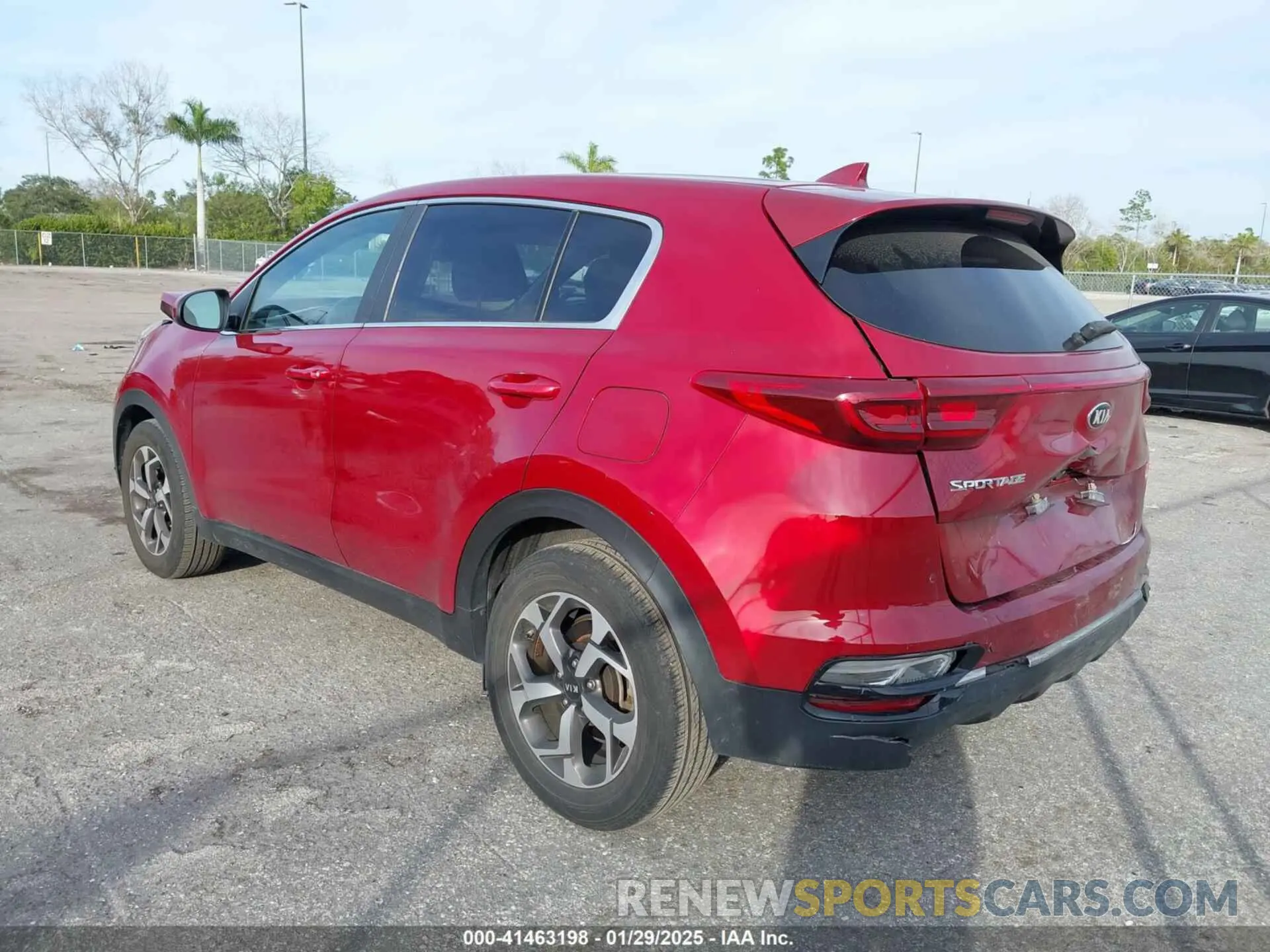 3 fotografías del automóvil dañado KNDPM3AC7L7742517 KIA SPORTAGE 2020
