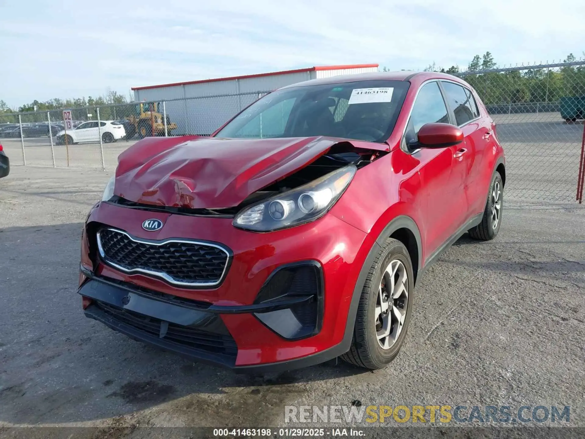 6 fotografías del automóvil dañado KNDPM3AC7L7742517 KIA SPORTAGE 2020