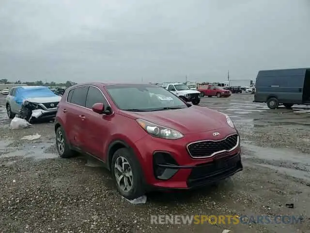 10 fotografías del automóvil dañado KNDPM3AC7L7744512 KIA SPORTAGE 2020