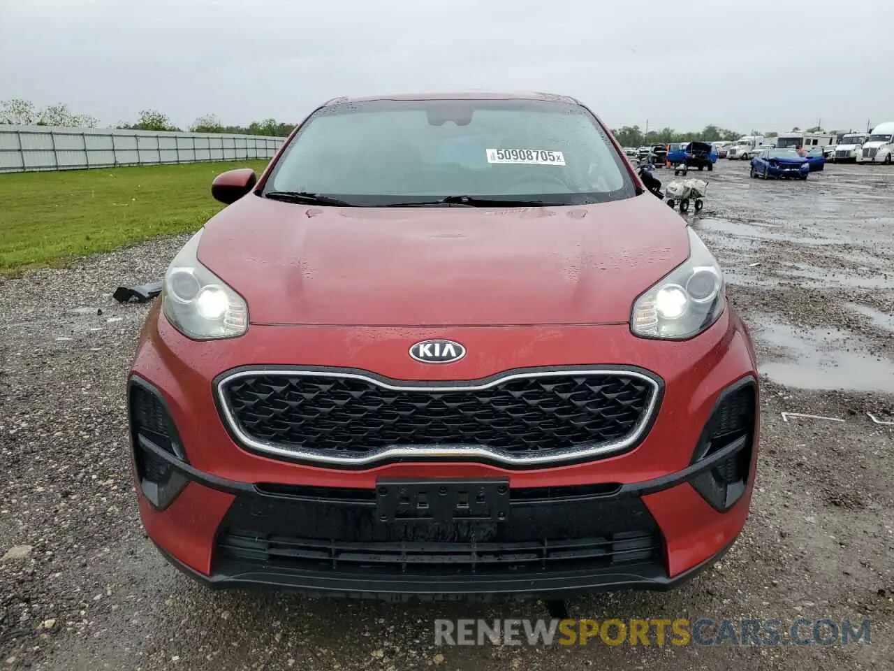 5 fotografías del automóvil dañado KNDPM3AC7L7744512 KIA SPORTAGE 2020