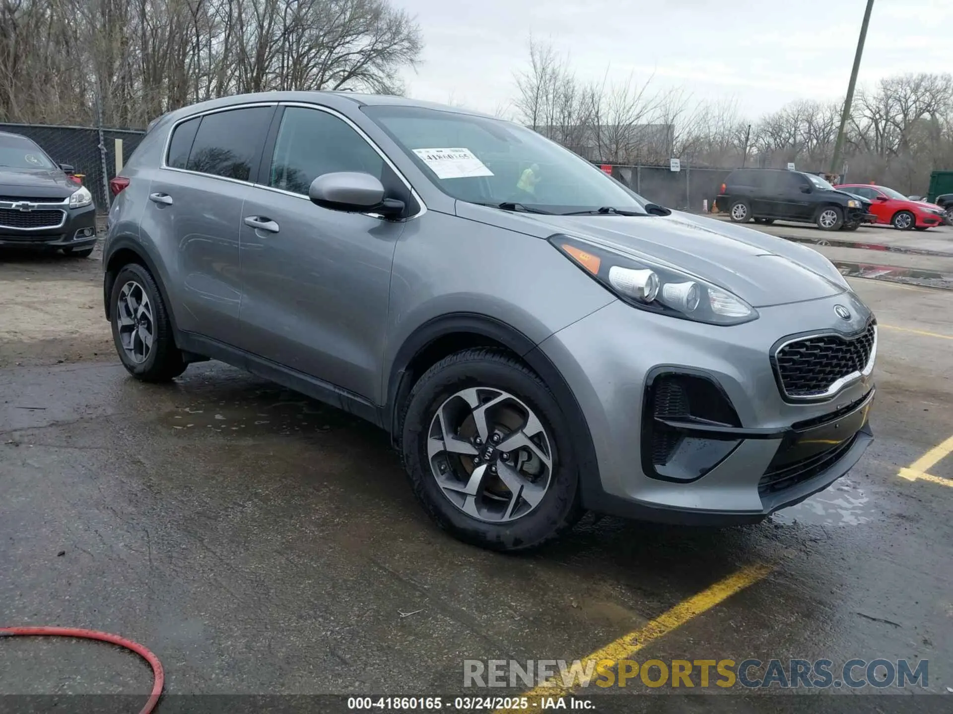 1 fotografías del automóvil dañado KNDPM3AC7L7756479 KIA SPORTAGE 2020