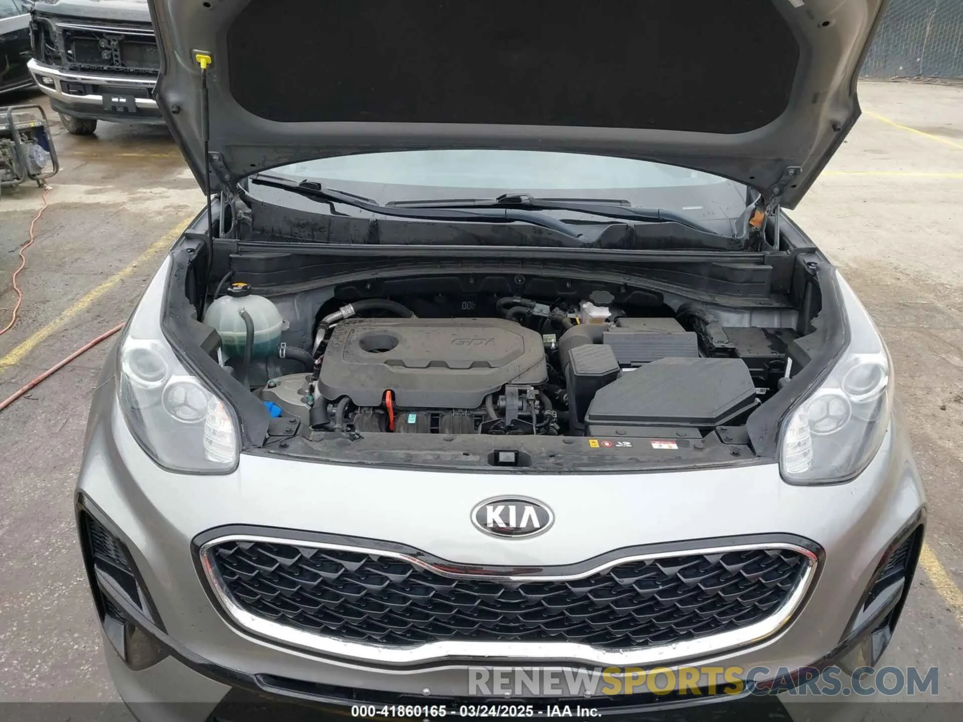 10 fotografías del automóvil dañado KNDPM3AC7L7756479 KIA SPORTAGE 2020