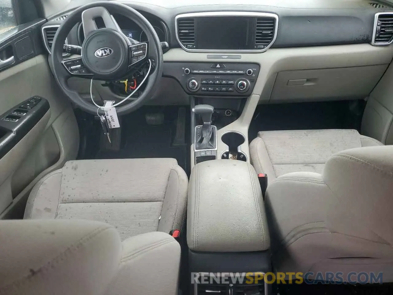 8 fotografías del automóvil dañado KNDPM3AC7L7773783 KIA SPORTAGE 2020