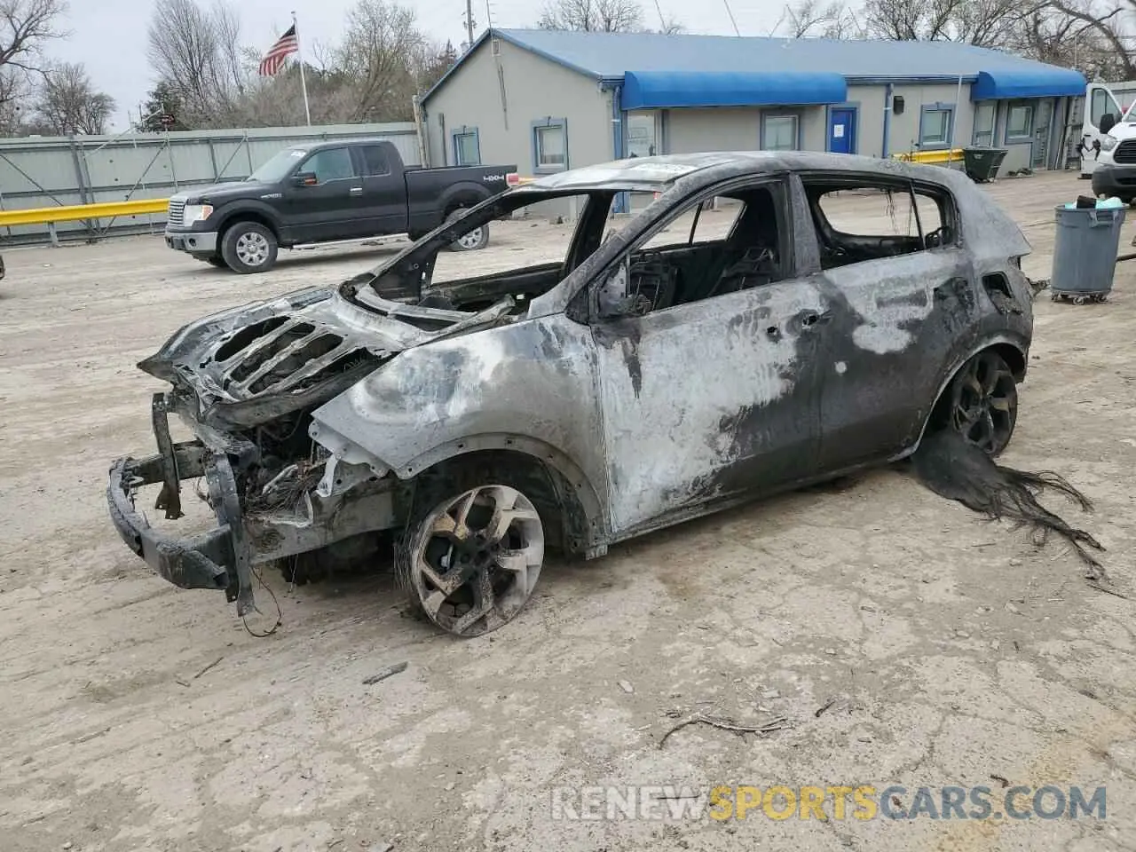 1 fotografías del automóvil dañado KNDPM3AC7L7824554 KIA SPORTAGE 2020
