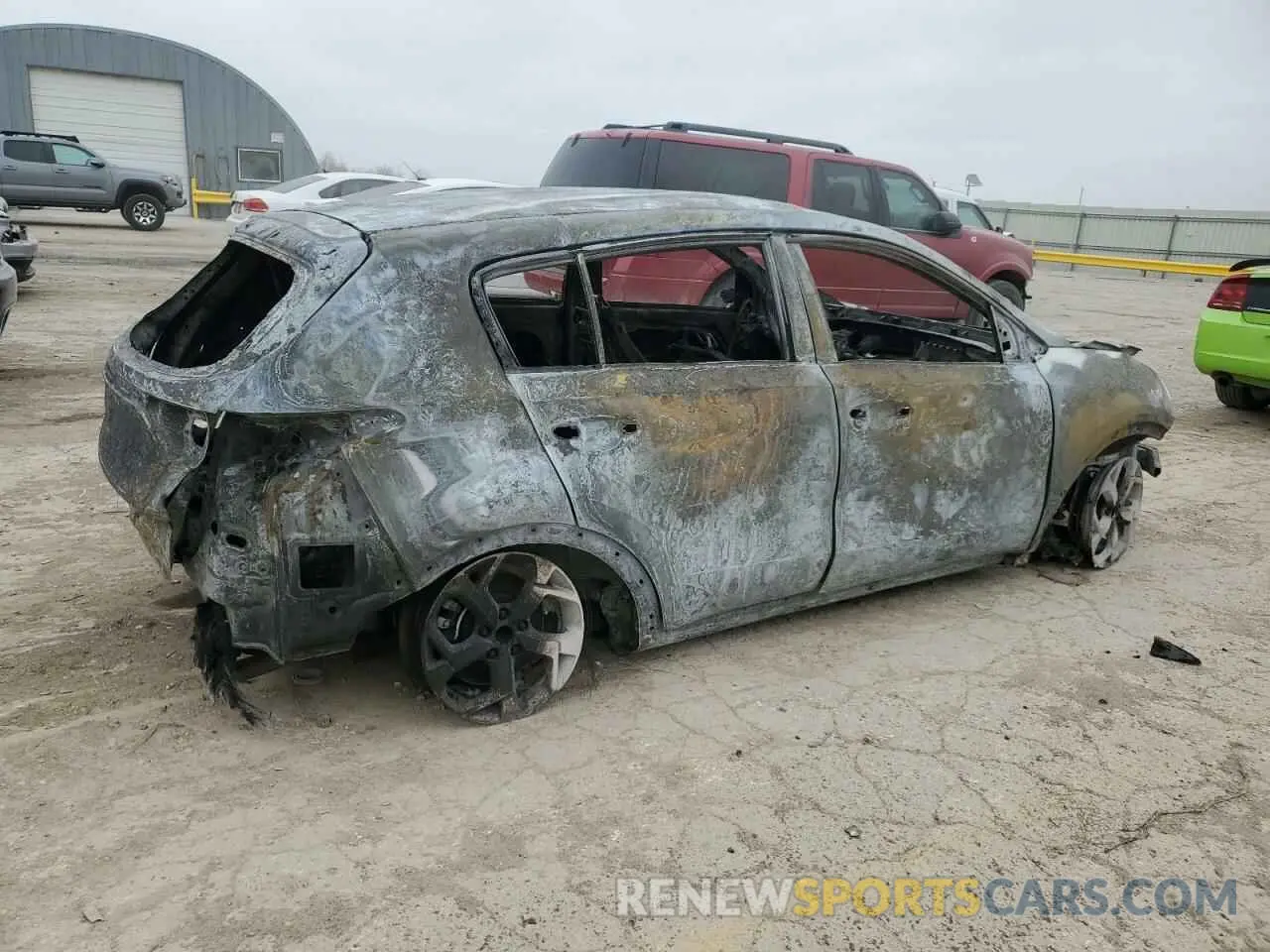 3 fotografías del automóvil dañado KNDPM3AC7L7824554 KIA SPORTAGE 2020