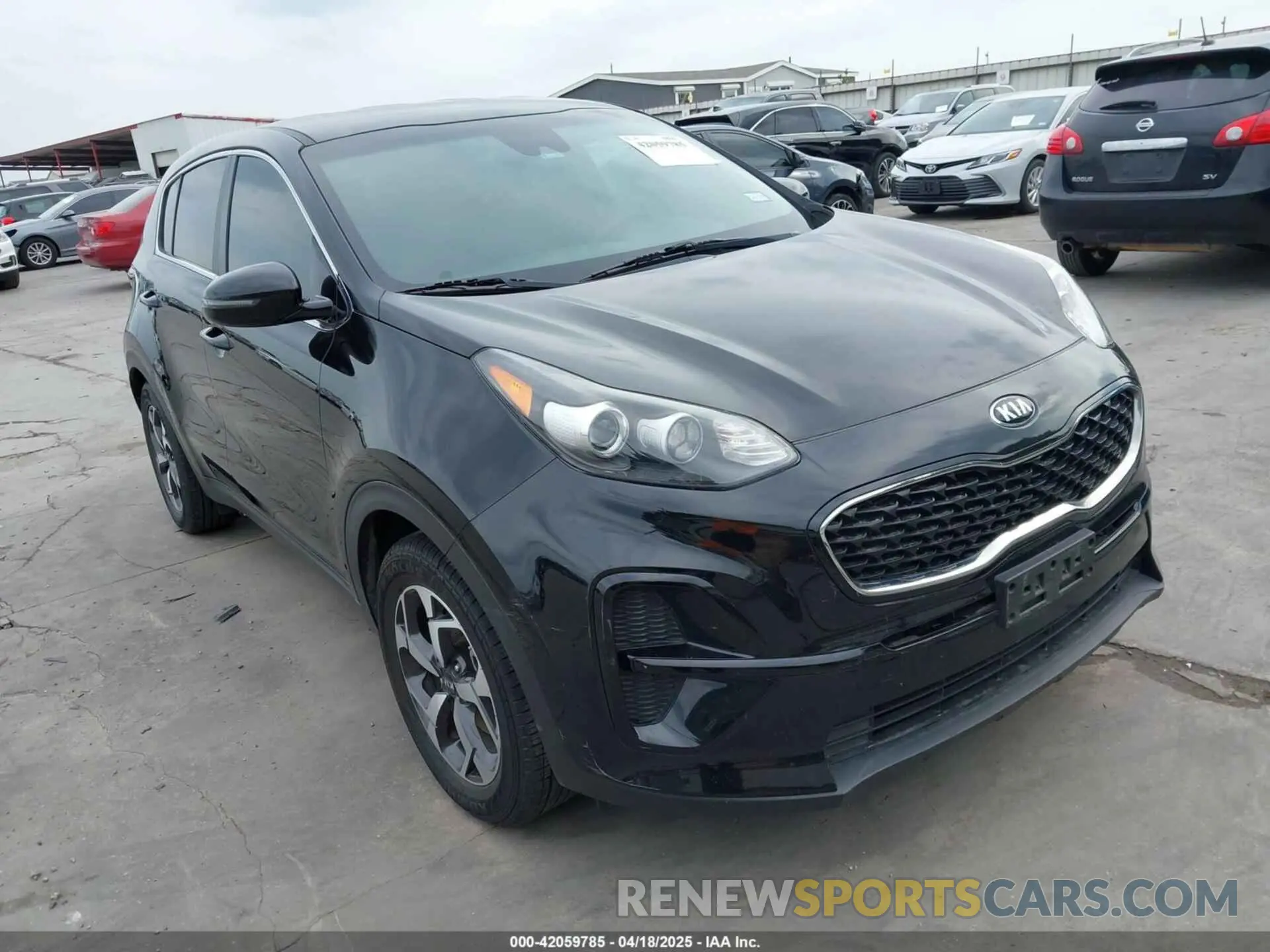 1 fotografías del automóvil dañado KNDPM3AC7L7836932 KIA SPORTAGE 2020