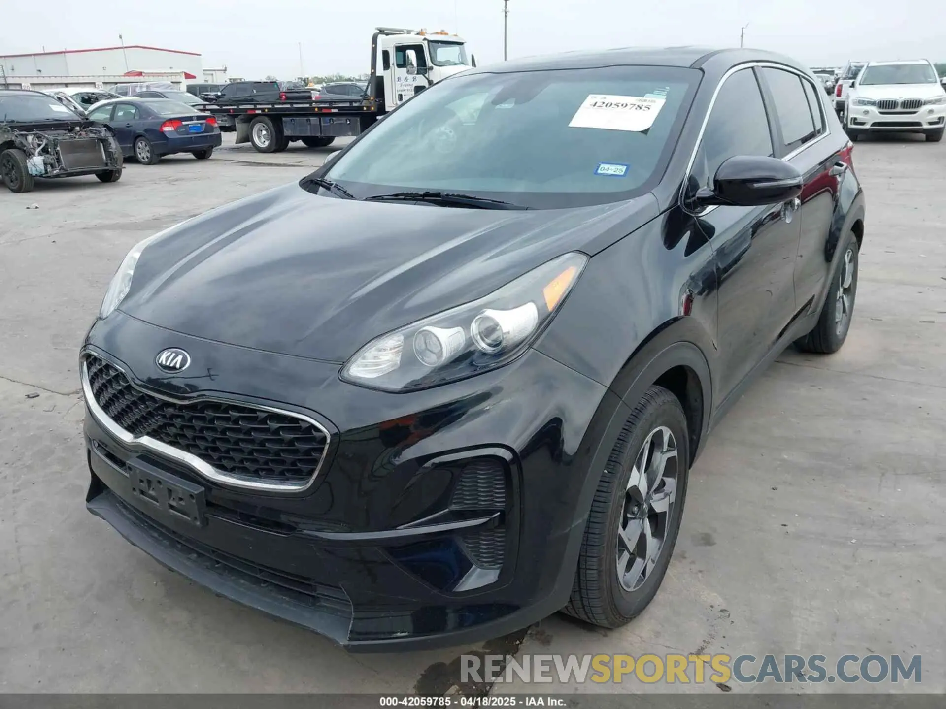 2 fotografías del automóvil dañado KNDPM3AC7L7836932 KIA SPORTAGE 2020