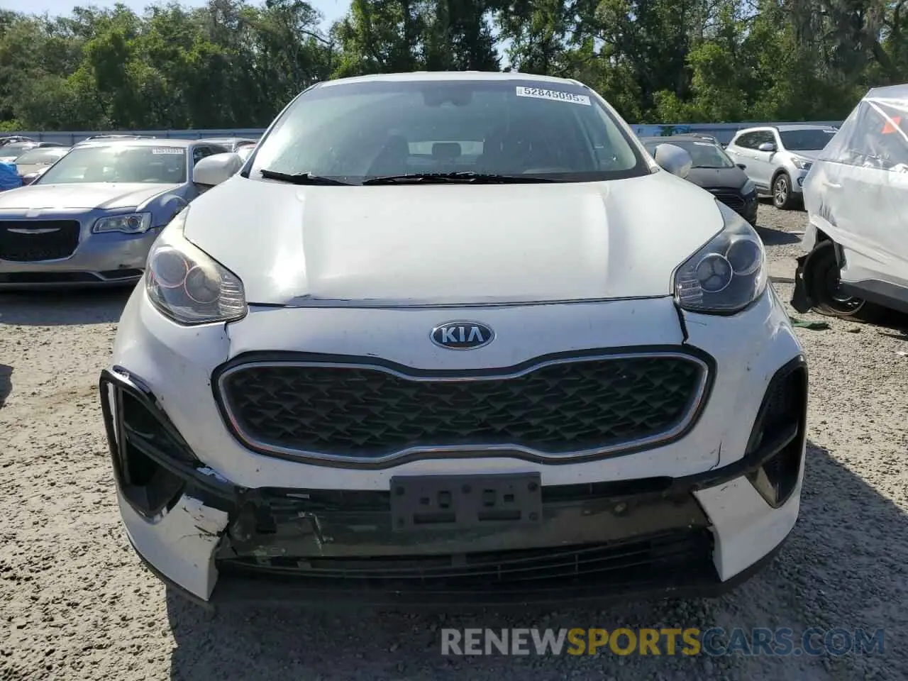 5 fotografías del automóvil dañado KNDPM3AC8L7638599 KIA SPORTAGE 2020