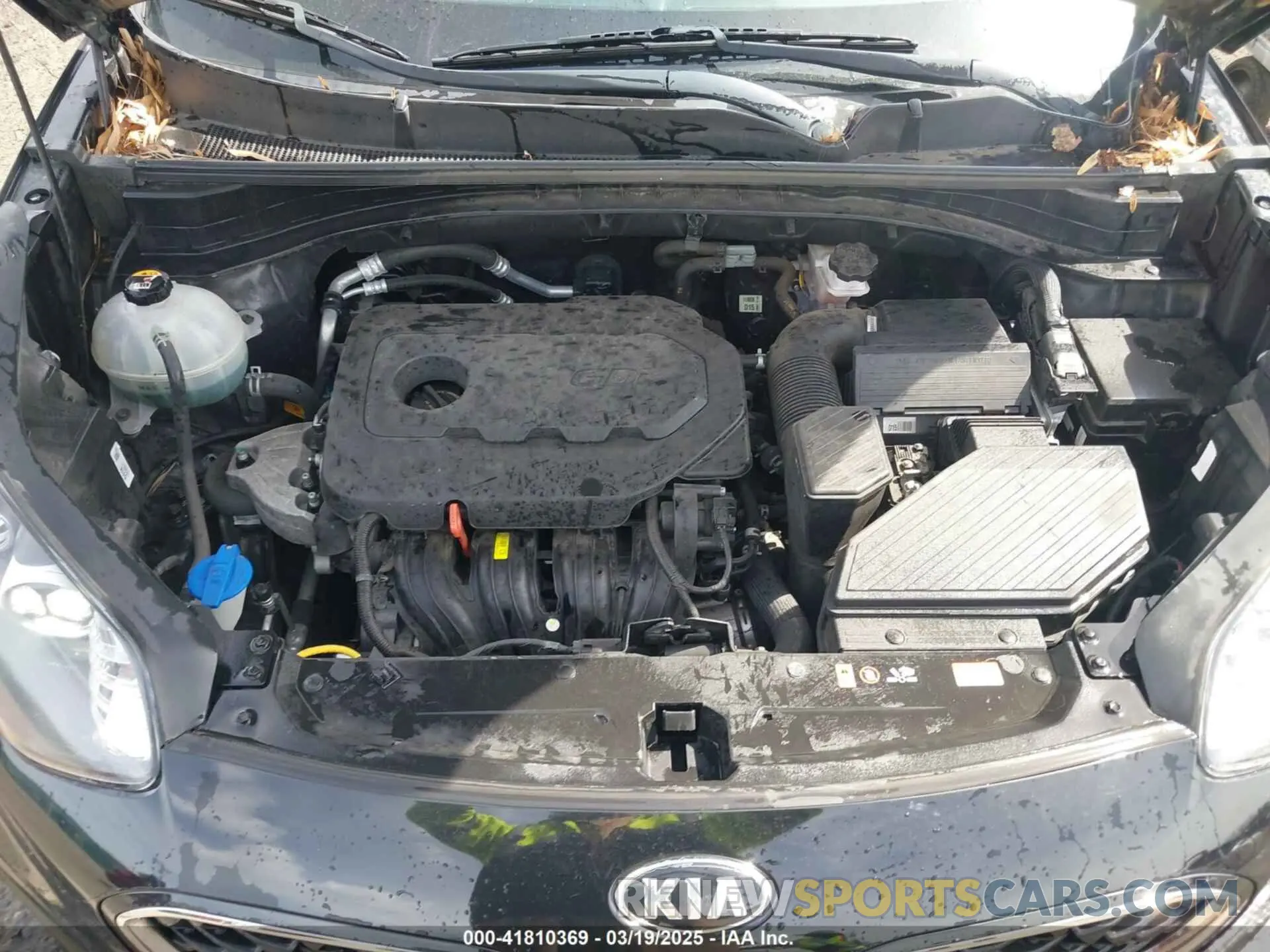 10 fotografías del automóvil dañado KNDPM3AC8L7651658 KIA SPORTAGE 2020