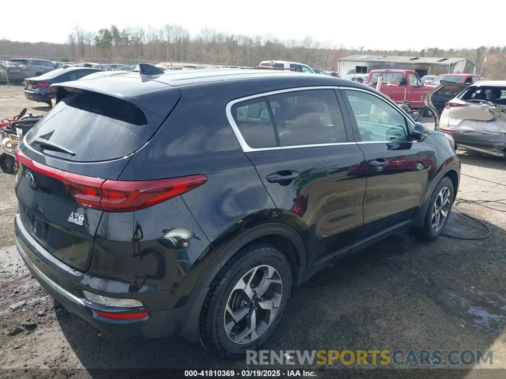 4 fotografías del automóvil dañado KNDPM3AC8L7651658 KIA SPORTAGE 2020