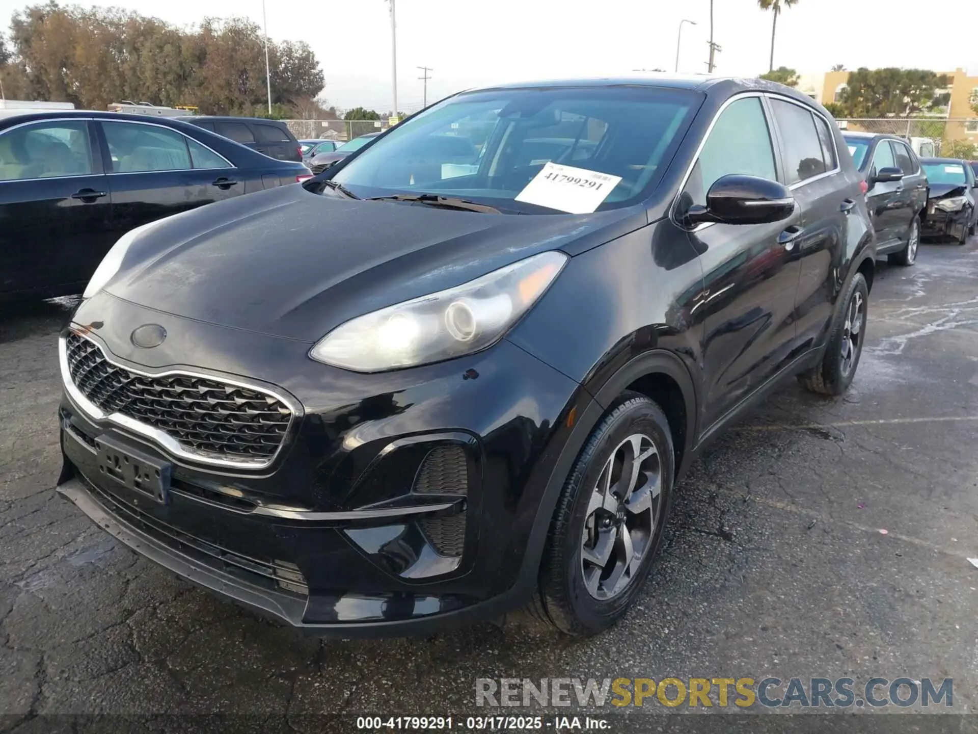 2 fotografías del automóvil dañado KNDPM3AC8L7739612 KIA SPORTAGE 2020