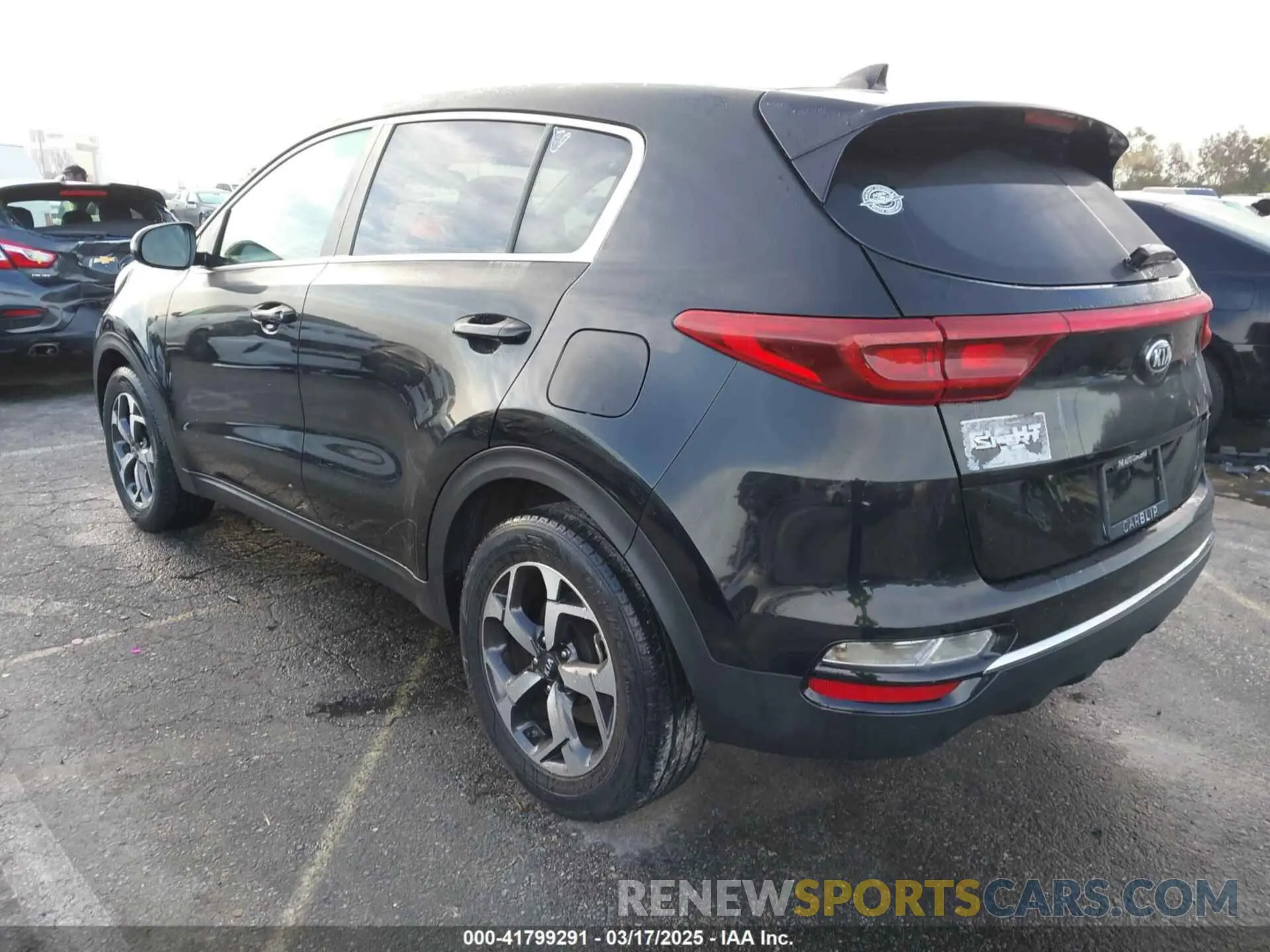 3 fotografías del automóvil dañado KNDPM3AC8L7739612 KIA SPORTAGE 2020