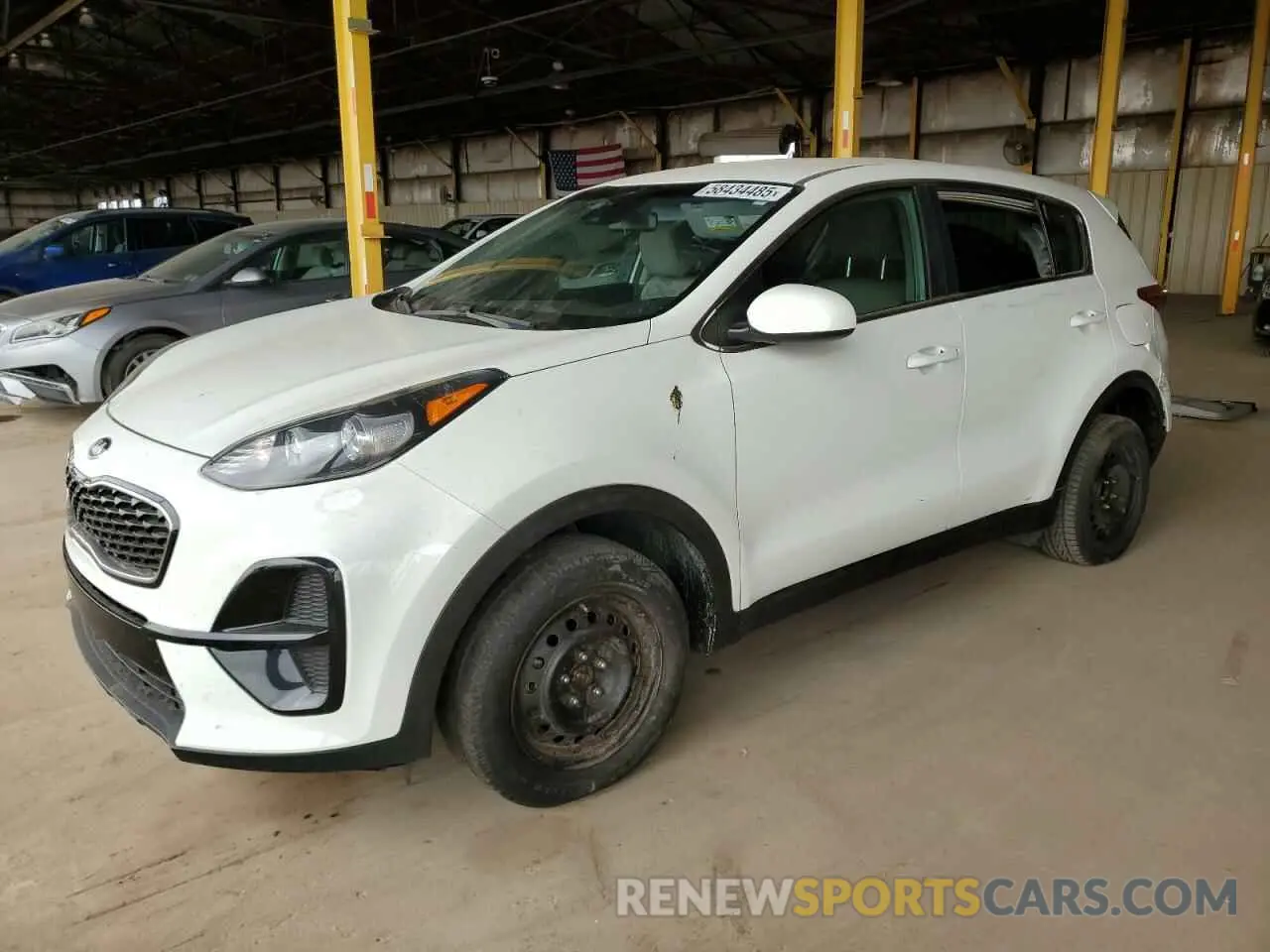 1 fotografías del automóvil dañado KNDPM3AC8L7759634 KIA SPORTAGE 2020