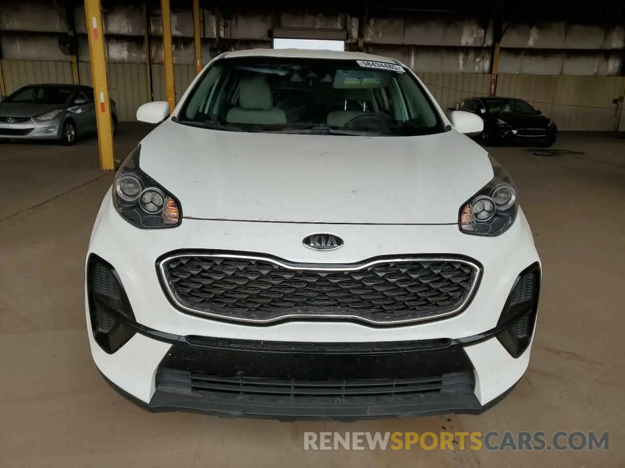 5 fotografías del automóvil dañado KNDPM3AC8L7759634 KIA SPORTAGE 2020
