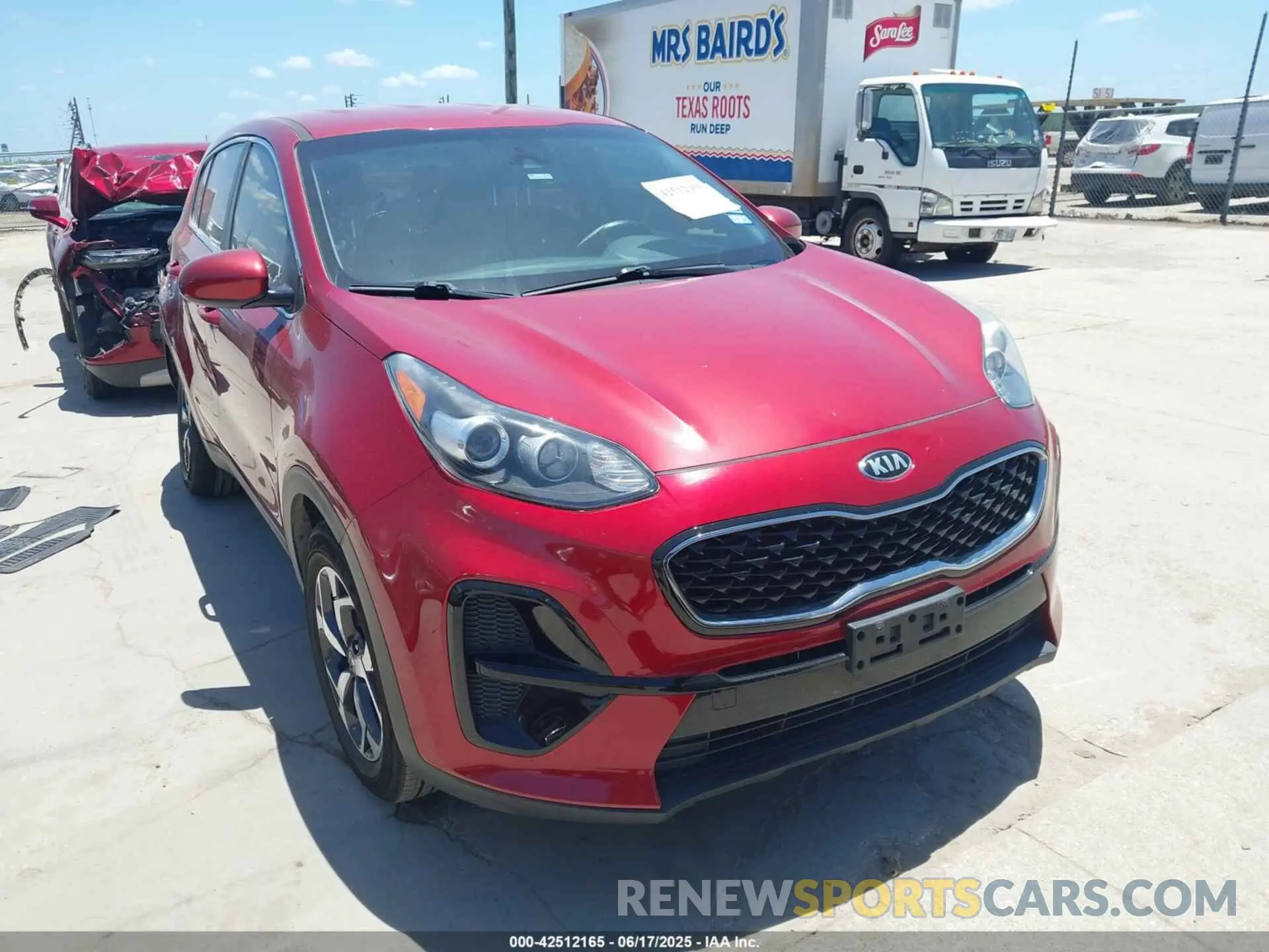 1 fotografías del automóvil dañado KNDPM3AC8L7831738 KIA SPORTAGE 2020