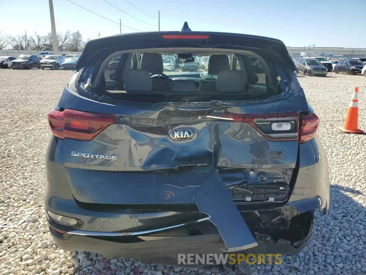 6 fotografías del automóvil dañado KNDPM3AC9L7745645 KIA SPORTAGE 2020