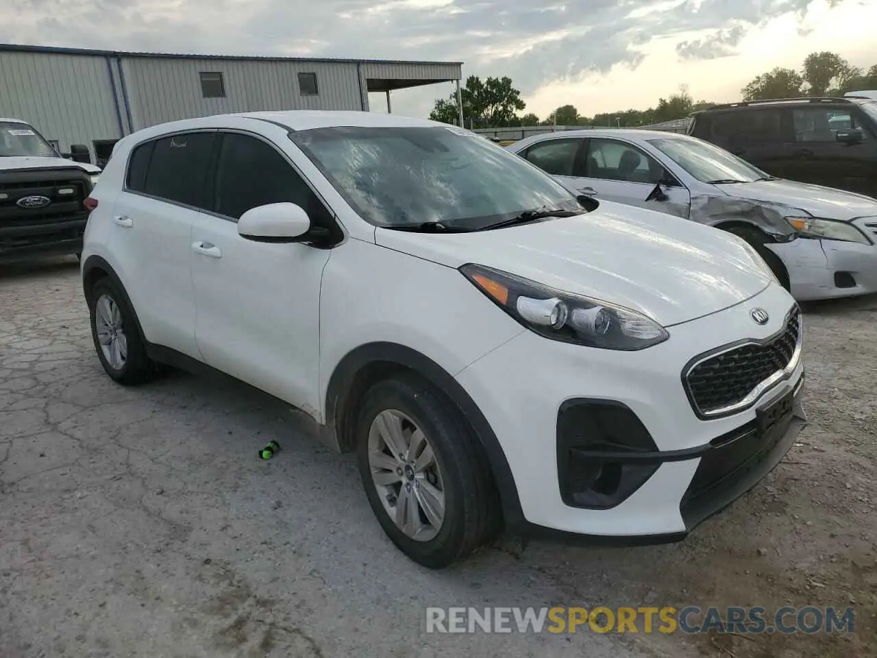 4 fotografías del automóvil dañado KNDPM3AC9L7773820 KIA SPORTAGE 2020