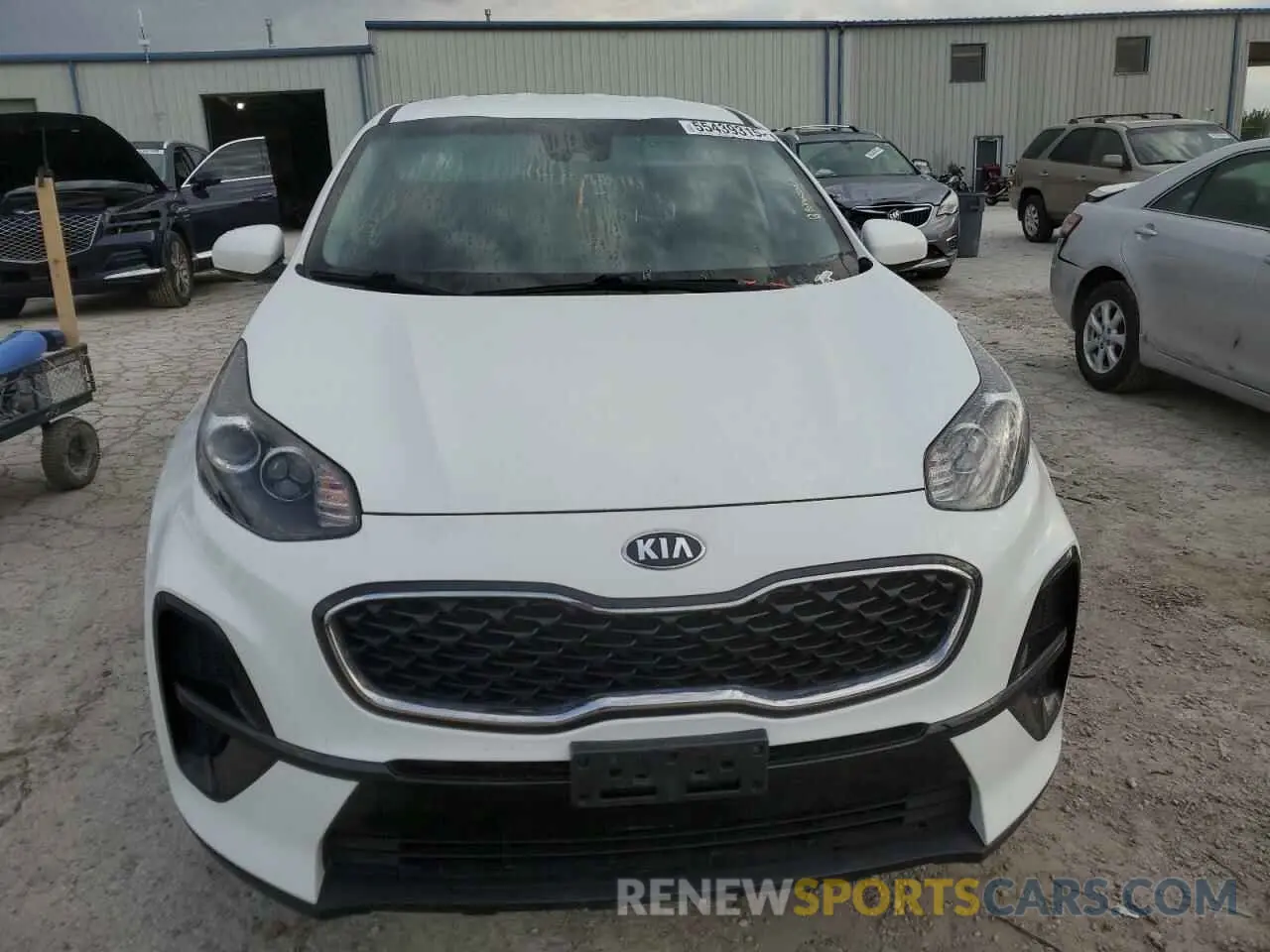 5 fotografías del automóvil dañado KNDPM3AC9L7773820 KIA SPORTAGE 2020