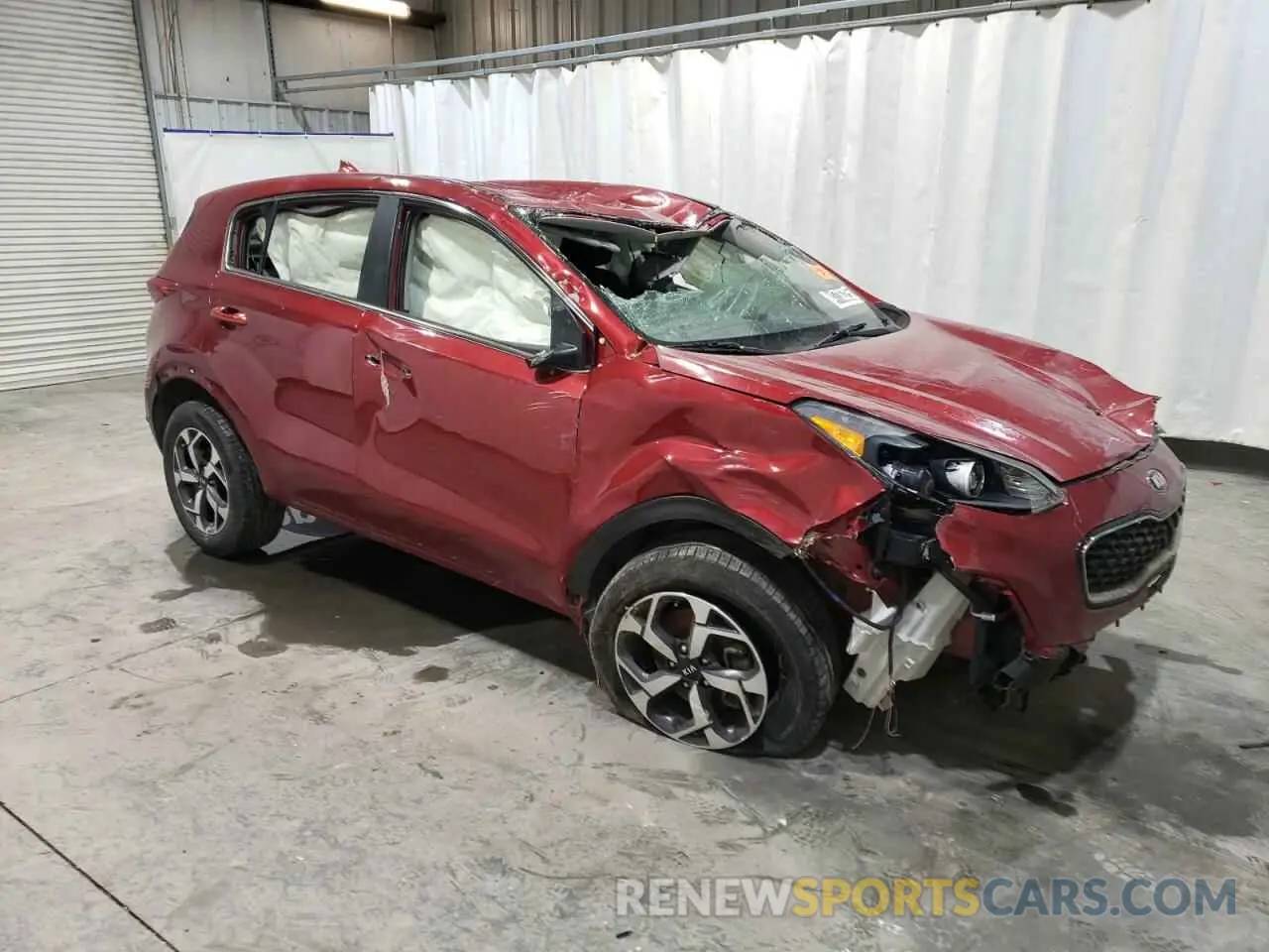 4 fotografías del automóvil dañado KNDPM3AC9L7797731 KIA SPORTAGE 2020