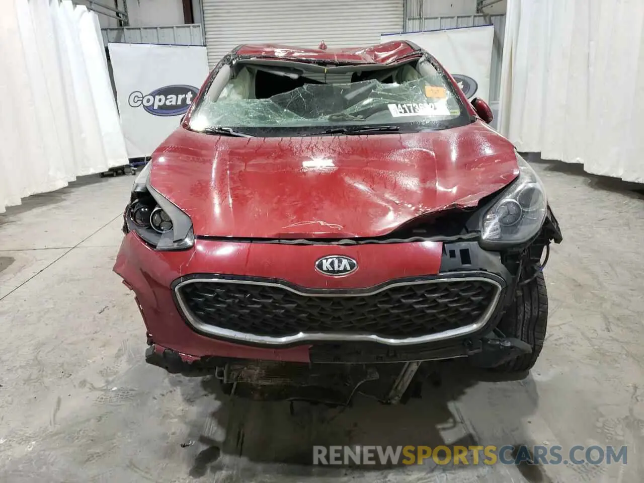 5 fotografías del automóvil dañado KNDPM3AC9L7797731 KIA SPORTAGE 2020